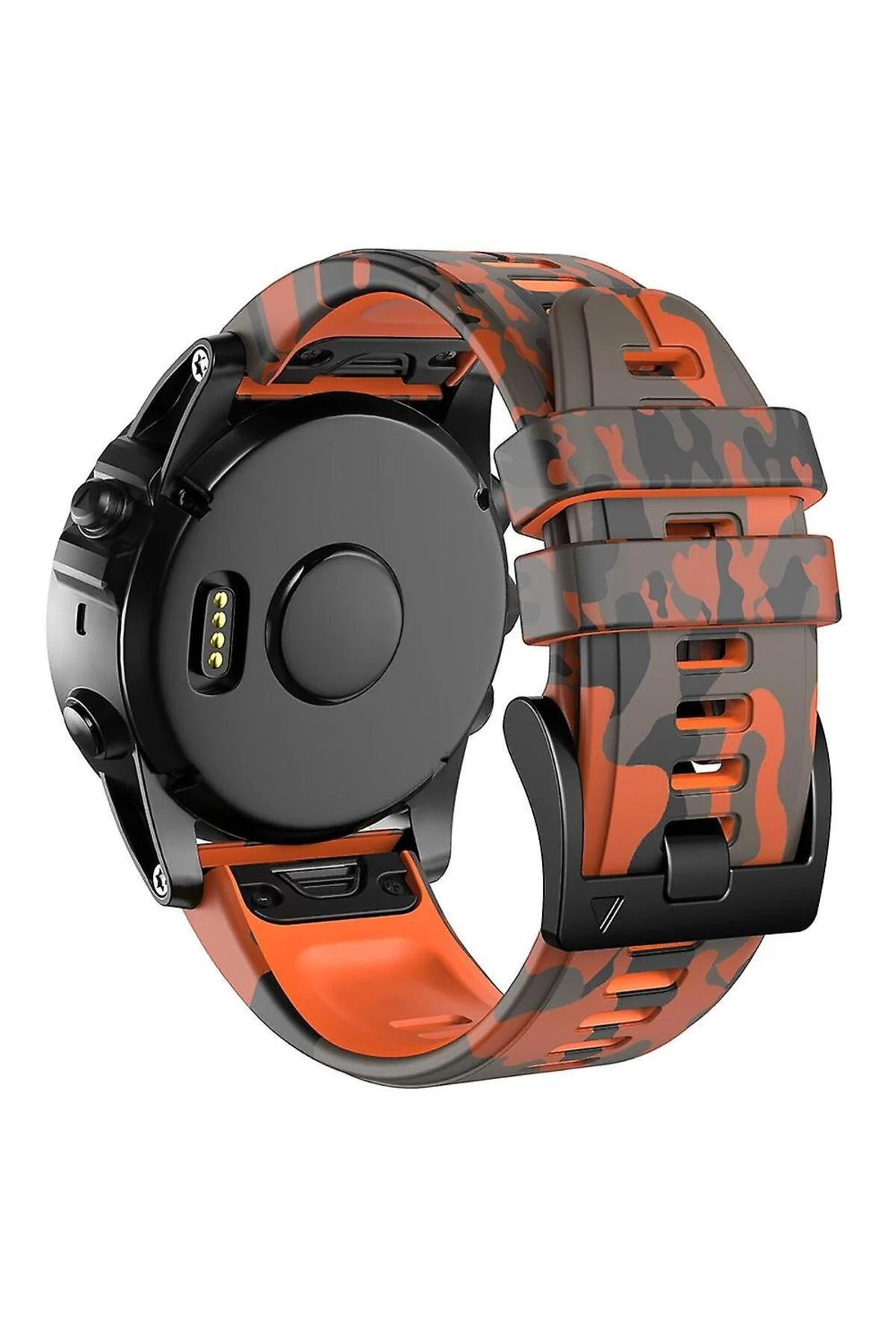 Garmin Fenix 5 -5 plus Pro (22MM) Kamuflaj Silikon Saat Kordonu - Markacase Görsel 2