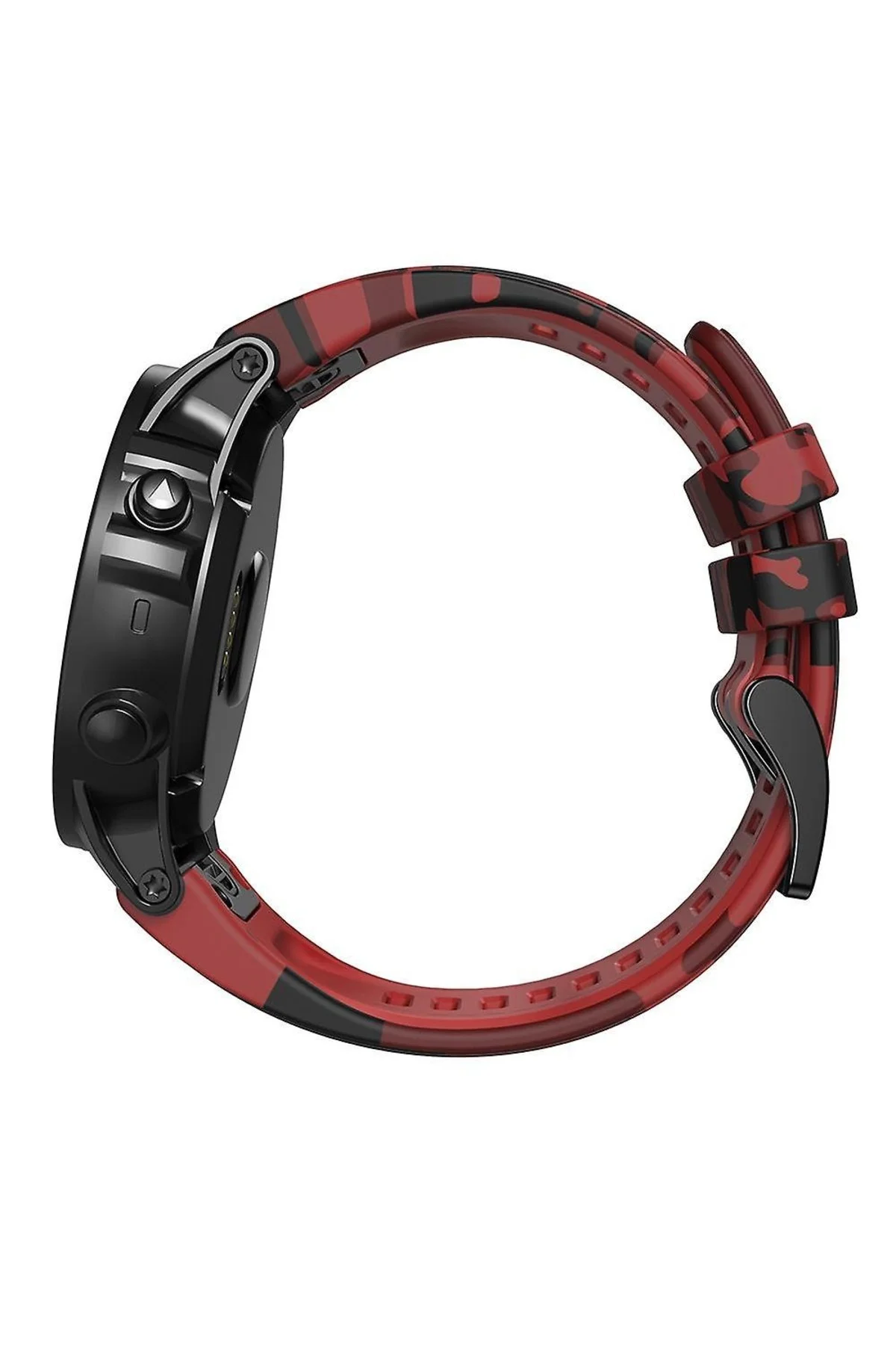 Garmin Descent MK1 Quick (26MM) Kamuflaj Silikon Saat Kordonu - Markacase Görsel 4