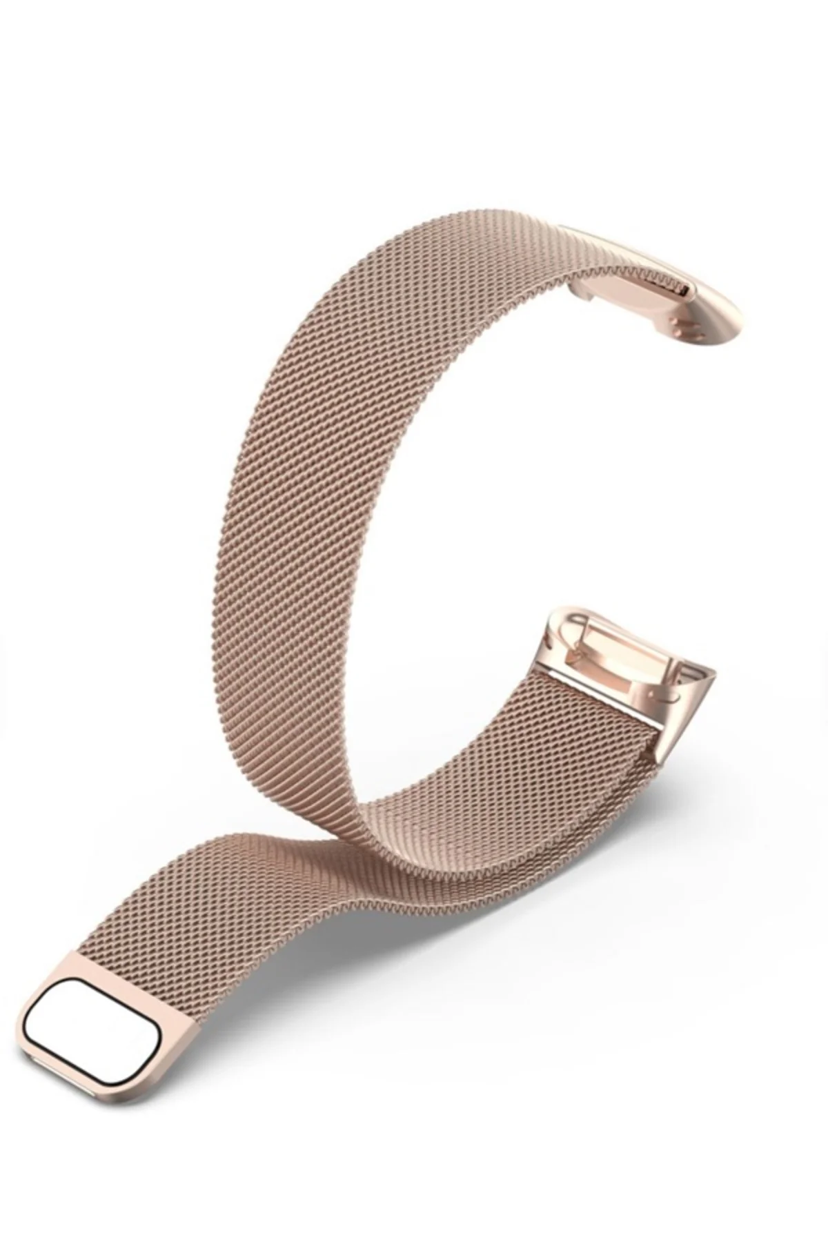 Fitbit Charge 5 Uyumlu Manyetik Metal Saat Kordonu - Markacase Görsel 5