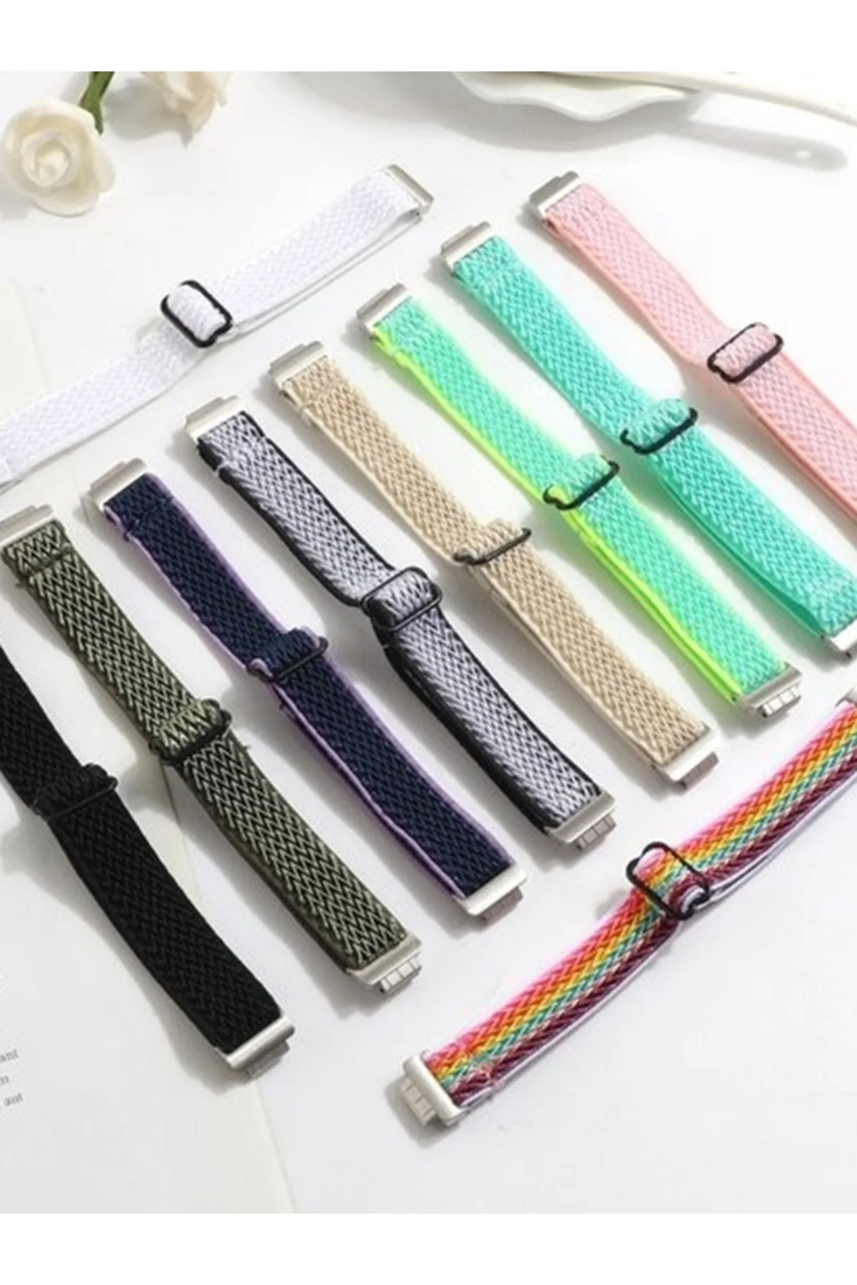 Fitbit Charge 6 Elastik Örgü Watch Kordon - Markacase Görsel 3