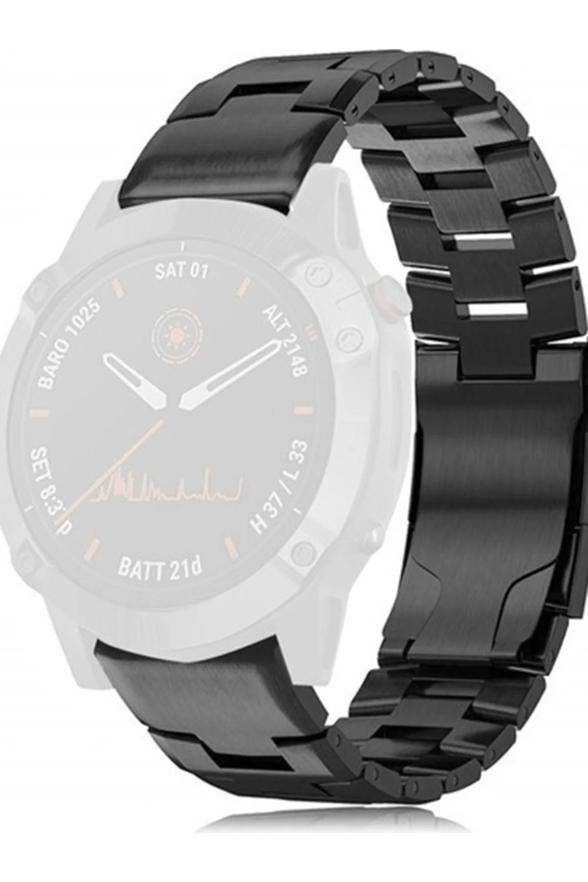 garmin fenix 6 -6 pro (22mm) Titanyum Alaşımlı Kordon