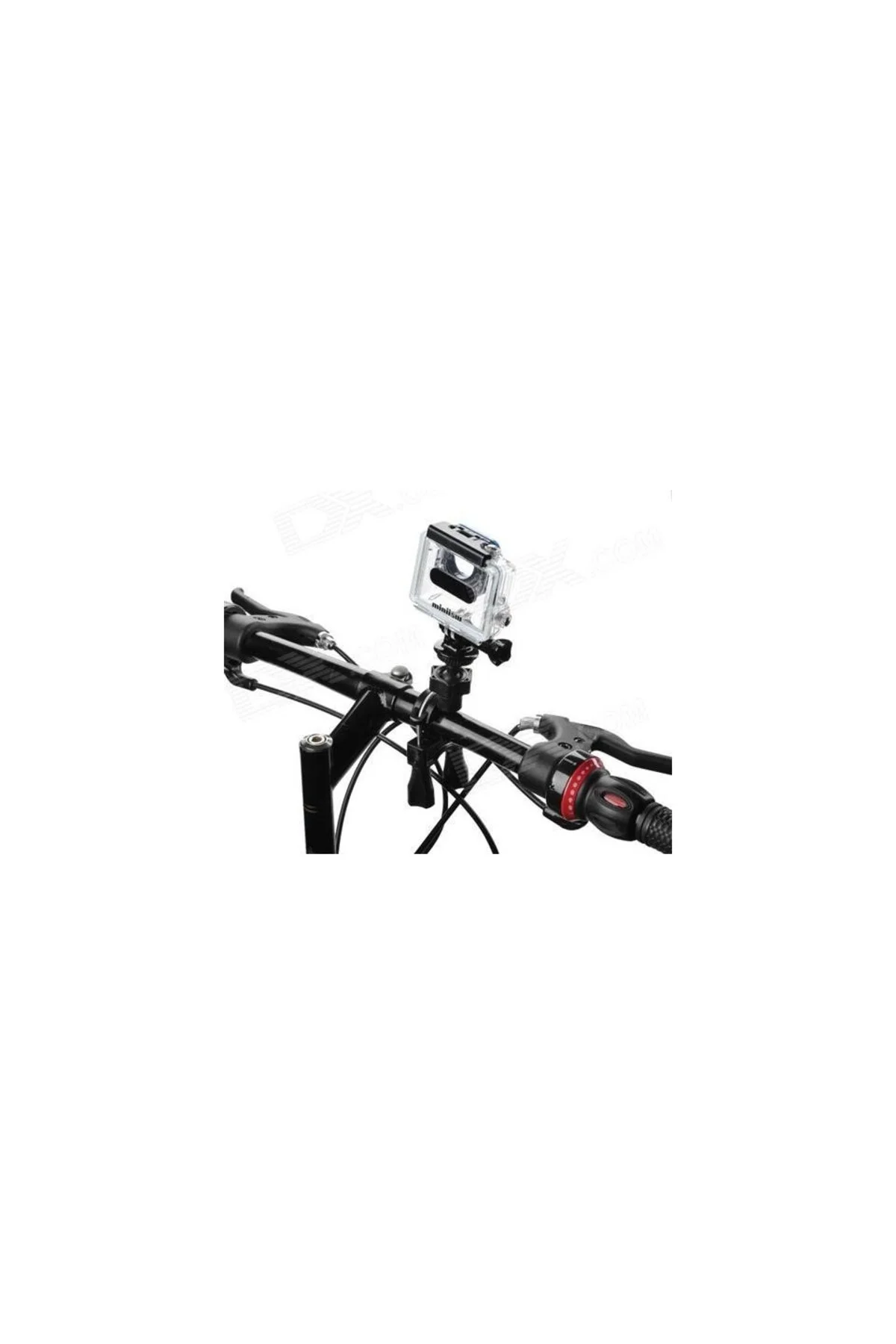 Gopro 5-4-3-3+-2 Ve Session Modelleri İçin Biklet Gidon Aparatı Oval Çok Açı Tutucu - Markacase Görsel 4