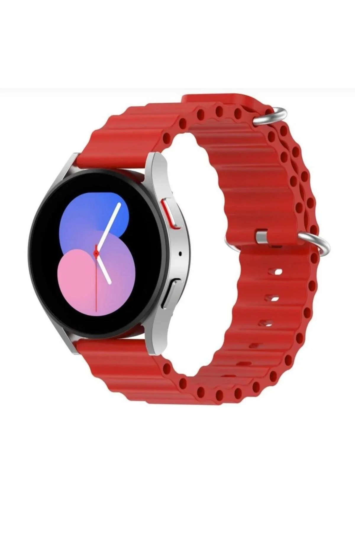Samsung Galaxy Watch 7 40MM-44MM Uyumlu 20MM Için Ocean Loop Saat Kordonu