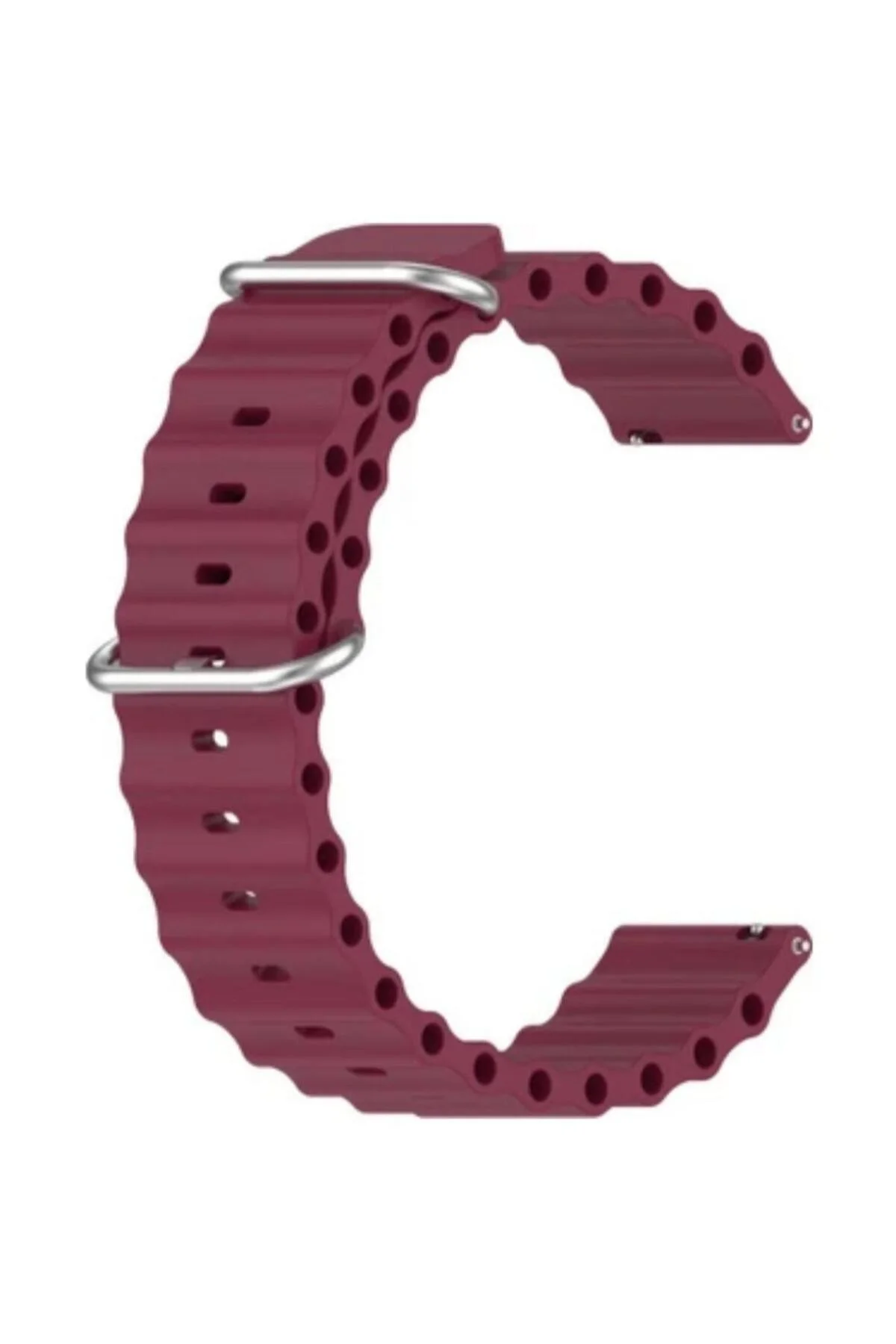 Samsung Galaxy Watch 6 Classic 40-43-44-47MM Uyumlu 20MM Için Ocean Loop Saat Kordonu - Markacase Görsel 2