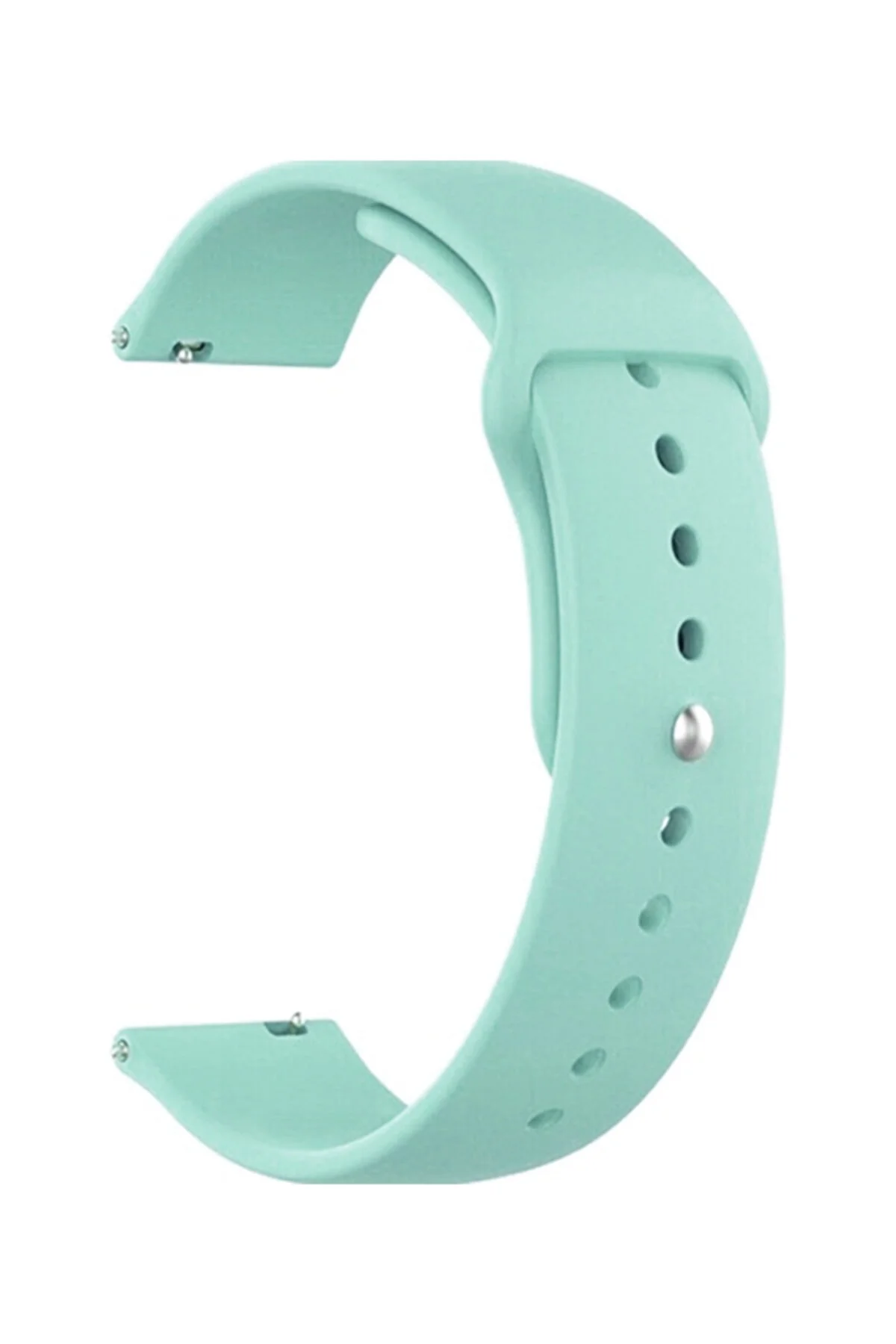 Fossil Watch Gen 6 Için Spor Silikon Kordon Su Yeşili