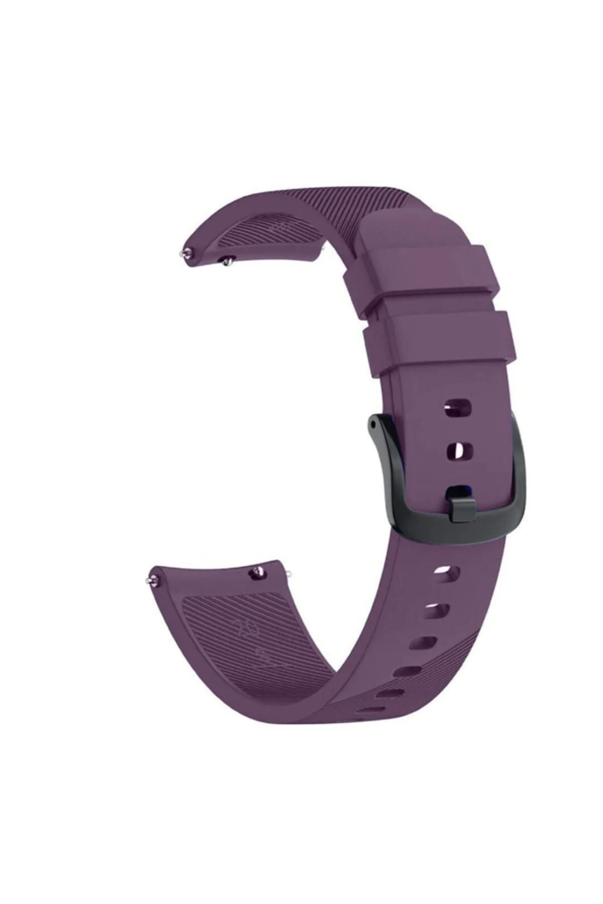 Amazfit Bip U Için Silikon Kordon Mor