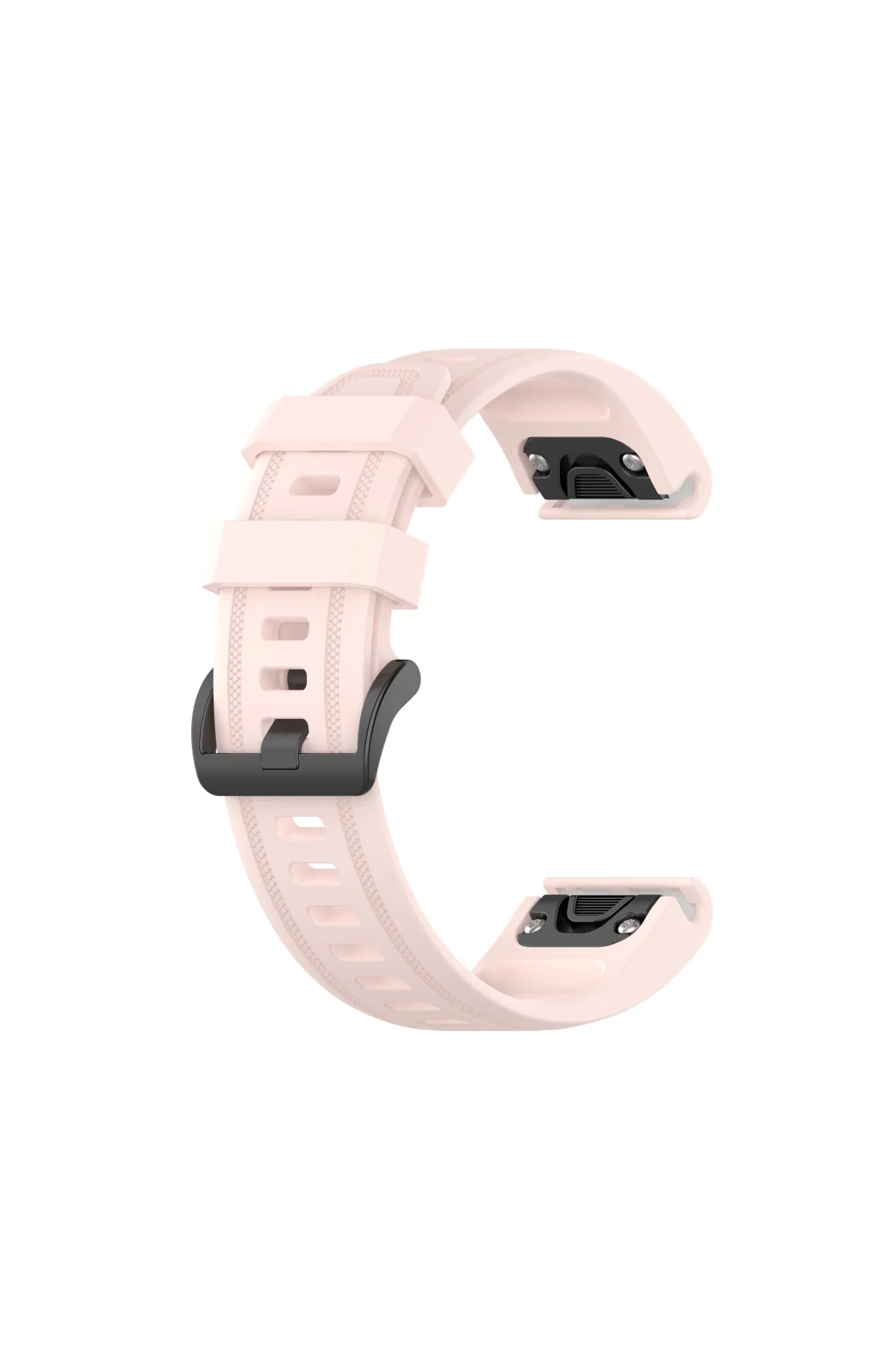 Garmin D2 Delta S Için Quick Fit Özellikli Silikon Kordon Kayış Açık Pembe