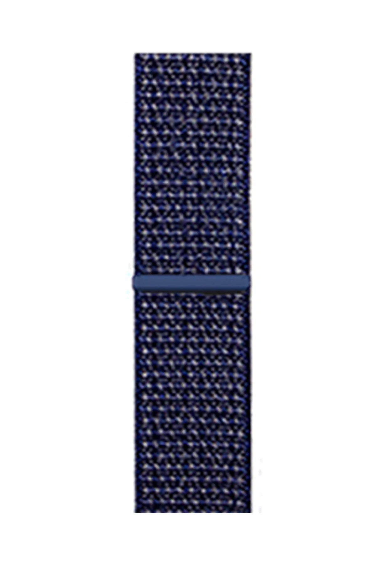 Amazfit Gts - Gts 2 - Gts 2e - Gts 2 Mini Uyumlu Dokuma Kordon Kayış Cardiac Blue