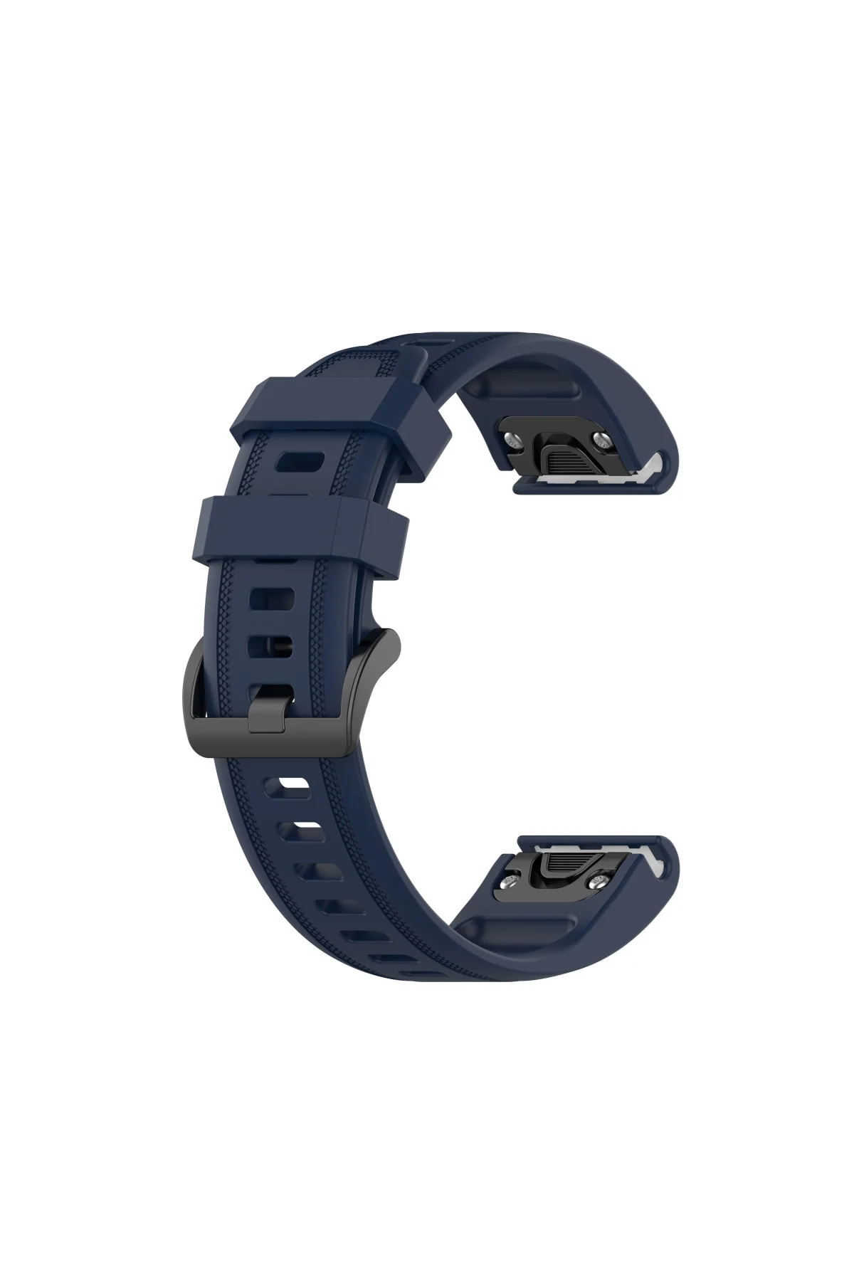 Garmin D2 Delta S Uyumlu Quick Fit Özellikli Silikon Kordon Kayış Lacivert