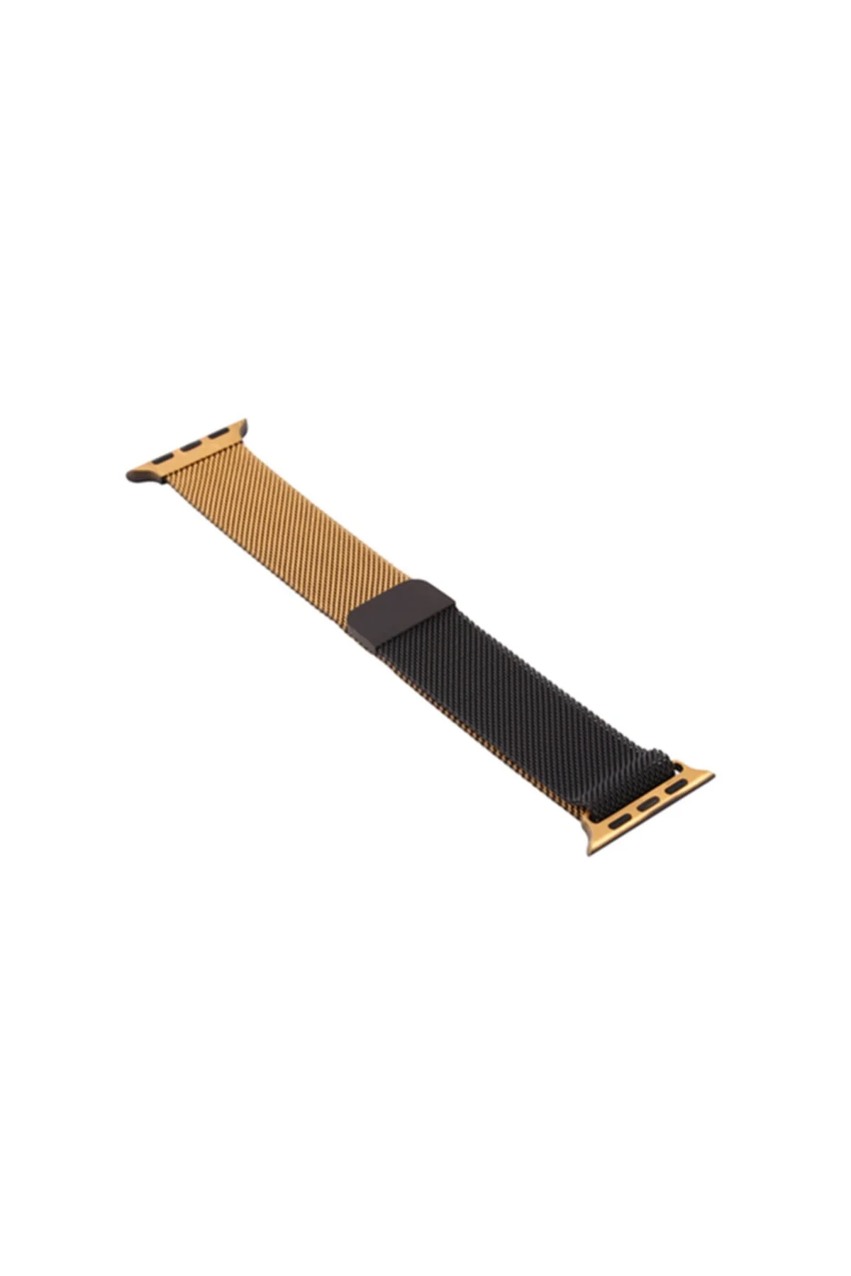Apple Watch Seri 1 2 3 42 mm Uyumlu Iki Renkli Metal Milanese Kordon