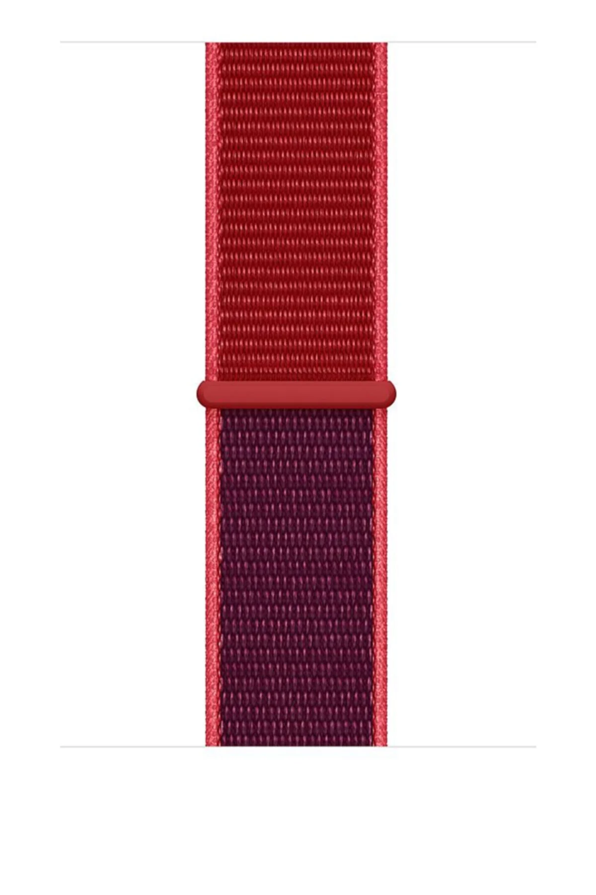 Samsung Galaxy Watch 46 Mm(Sm-r800) Için Dokuma Kordon Product Red