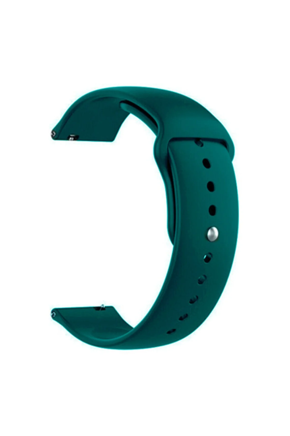 Samsung Gear 2-r380-381-382 Uyumlu Rock Blue Spor Silikon Kordon