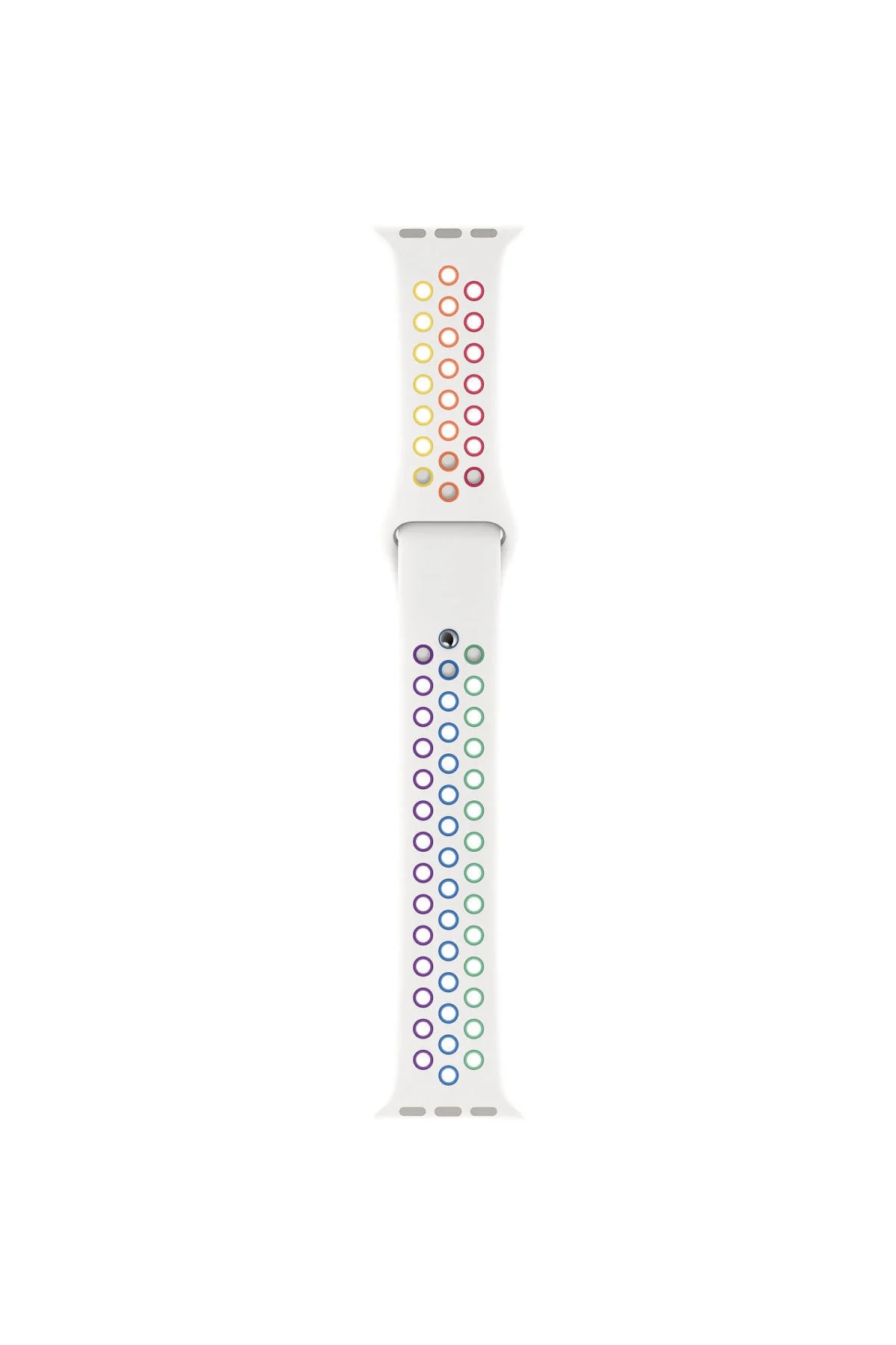 Apple Watch Seri Uyumlu 4 5 44 mm İçin Small Beden(s/m Sıze) Delikli Silikon Kordon