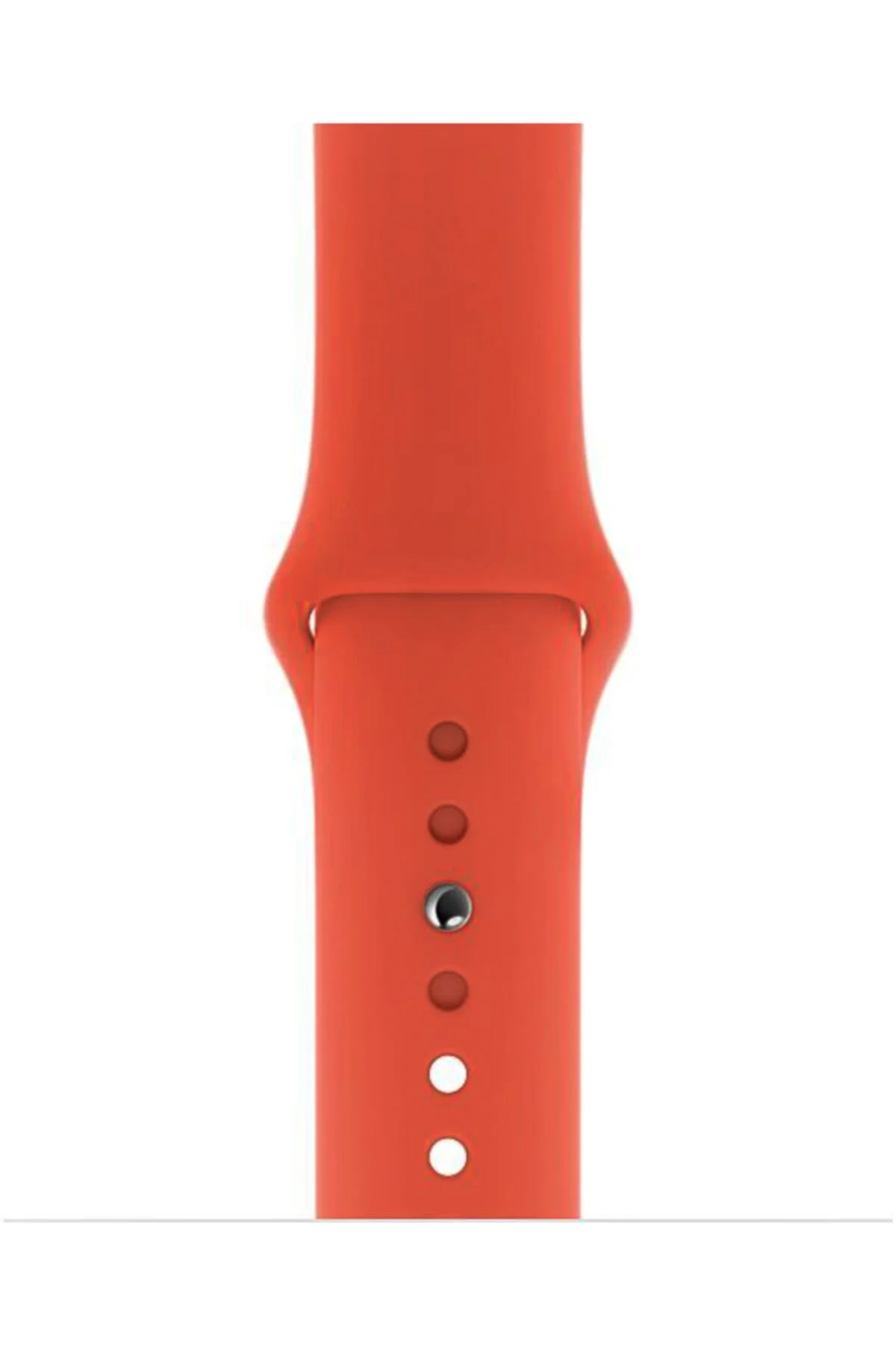 Turuncu Clementine Watch Series 4 5 Uyumlu 40 mm Silikon Kordon S - Markacase Görsel 2