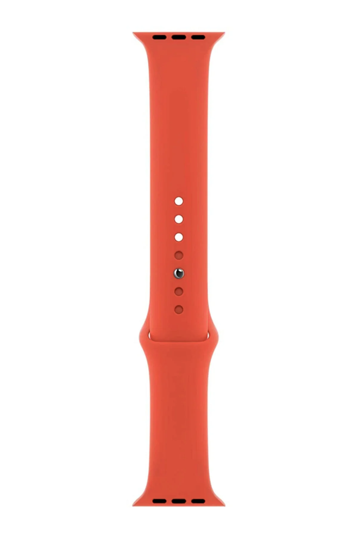 Turuncu Clementine Watch Series 4 5 Uyumlu 40 mm Silikon Kordon S