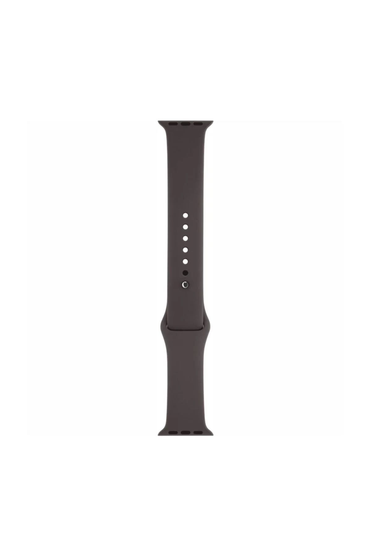Apple Watch Series 4 5 Için 40 Mm Small Beden(s/m Sıze) Silikon Kordon Kahverengi