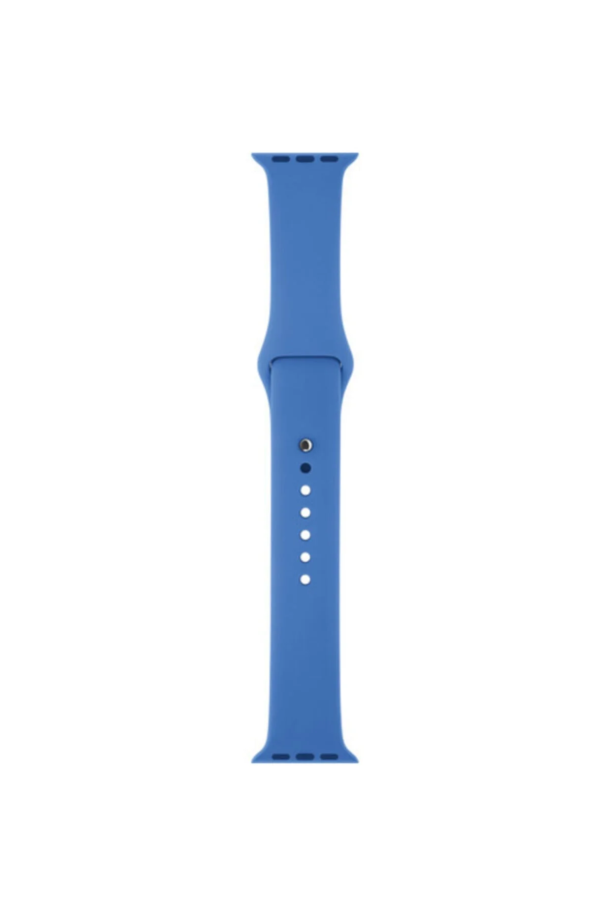 Apple Watch Series 4 5 Için 40 Mm Small Beden(s/m Sıze) Silikon Kordon Royal Blue