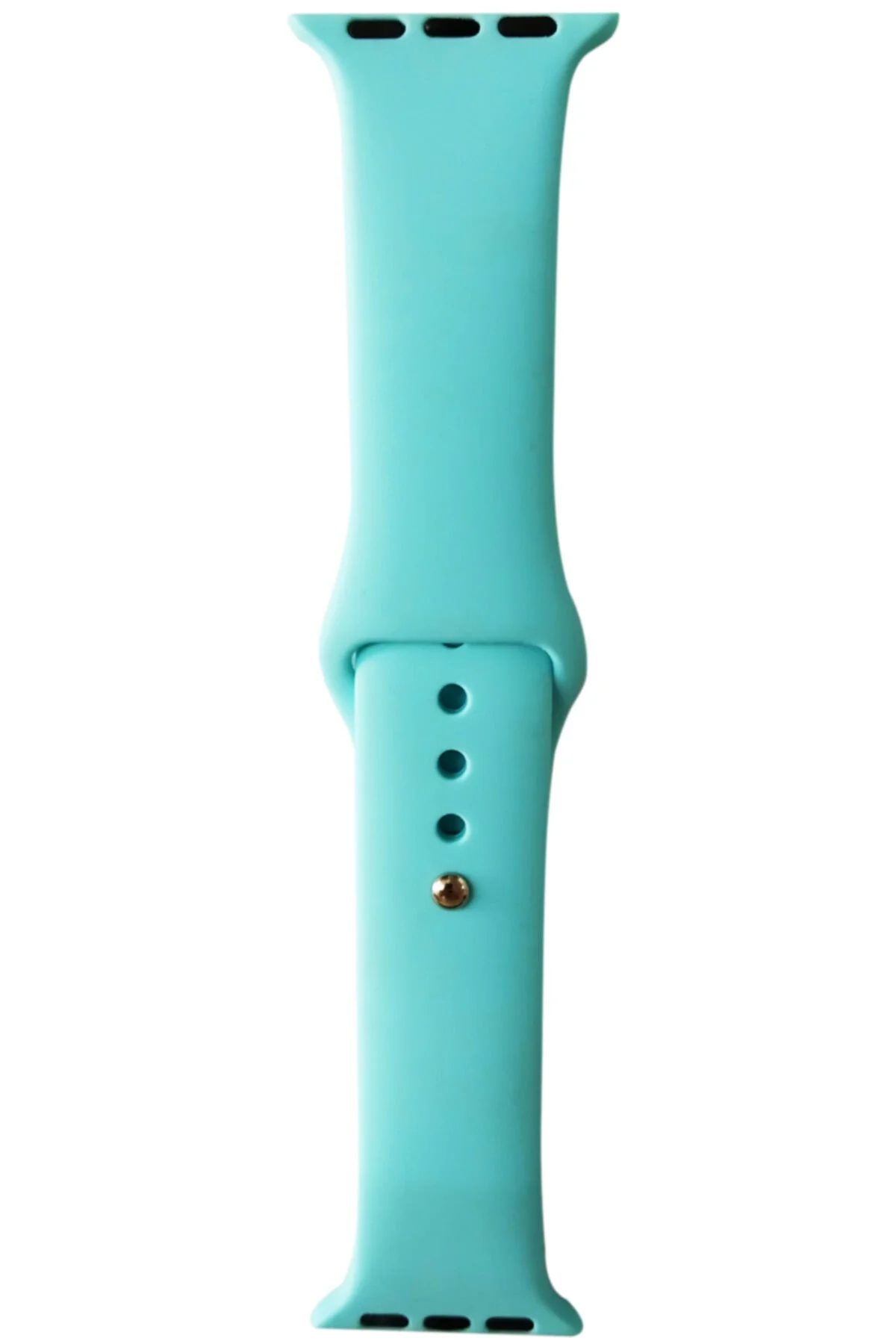 Apple Watch Series 1 2 3 Için 42 Mm Large Beden(m/l Sıze) Silikon Kordon Turkuaz