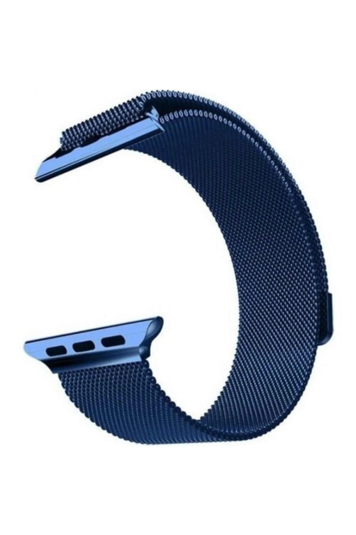 Apple Watch Se 40 Mm Için Metal Milanese Kordon Lacivert