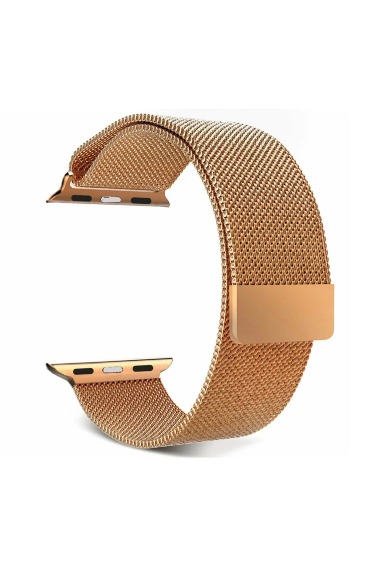 Watch Seri 6 40 Mm Için Metal Milanese Kordon Rose Gold