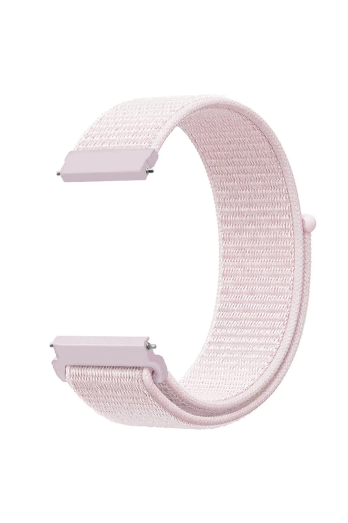 Amazfit Gtr 47 Mm(A1902) Için Dokuma Kordon Pearl Pink