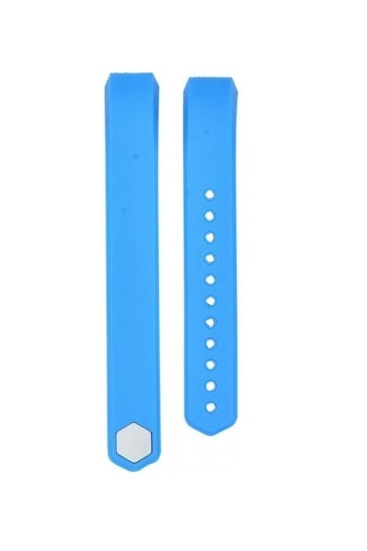 Fitbit Alta Hr Uyumlu Large Beden(l Sıze) Silikon Kordon Mavi