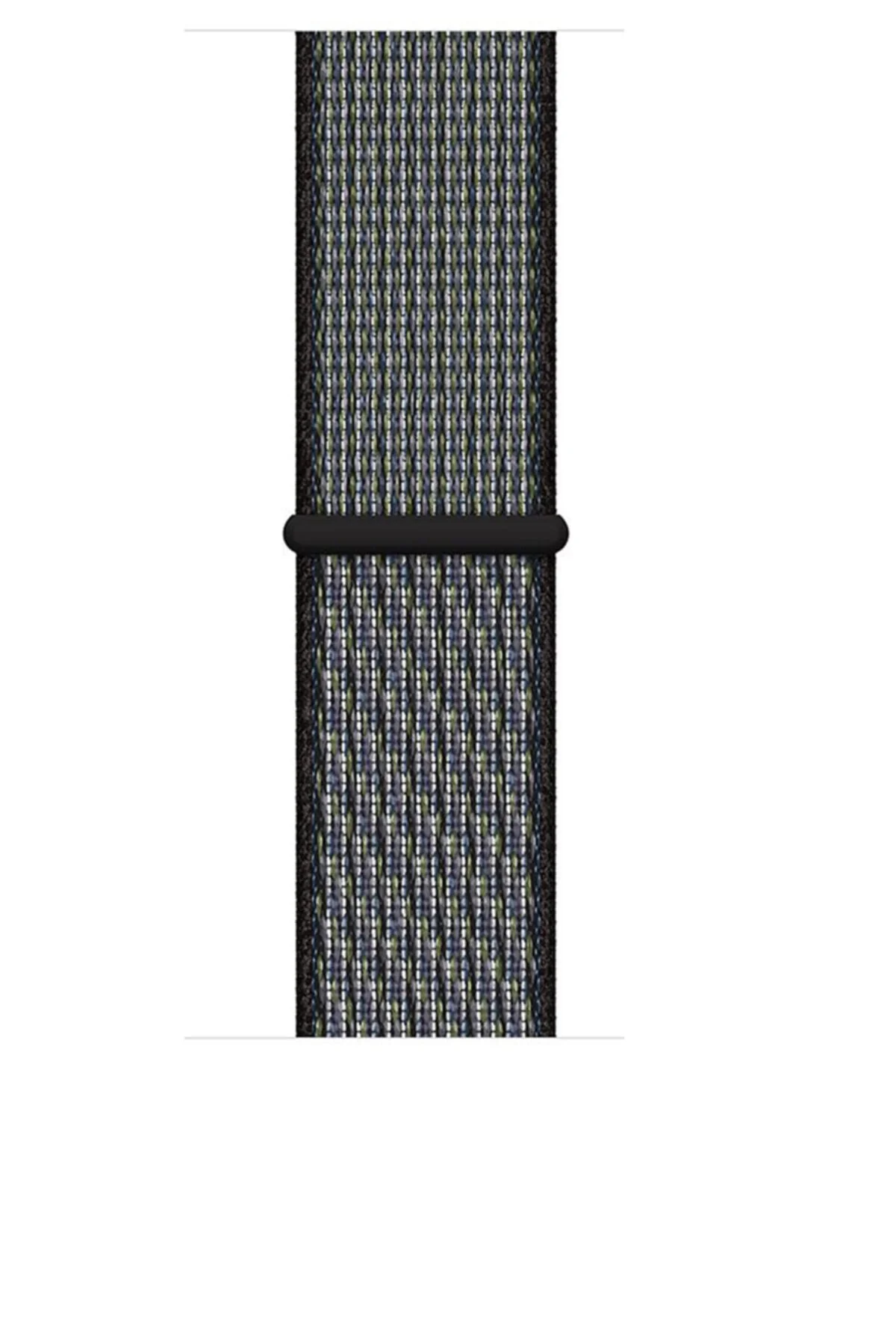 Amazfit Gtr 47 Mm(A1902) Için Dokuma Kordon Indigo Mavi\limon Yeşili