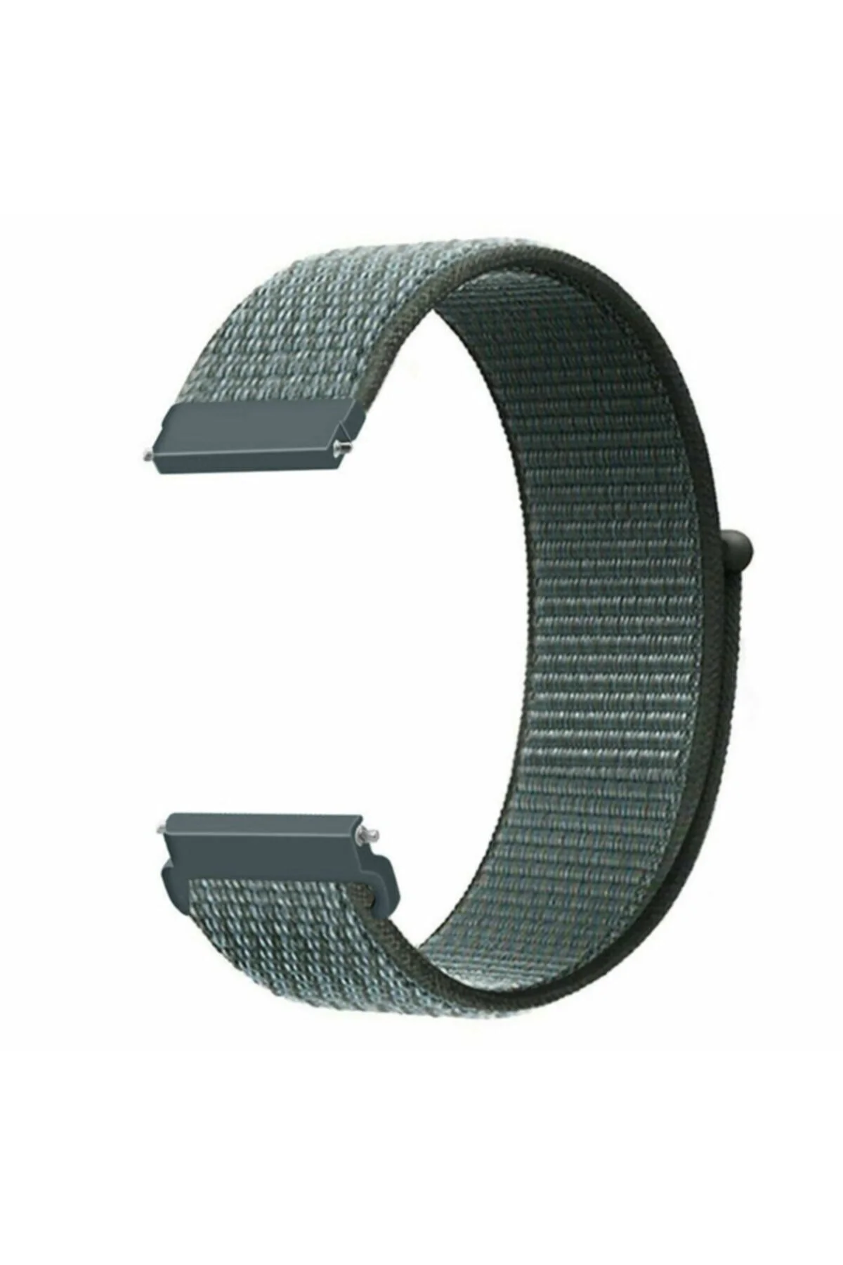 Coros Apex 42 Mm Için Dokuma Kordon Fırtına Grisi