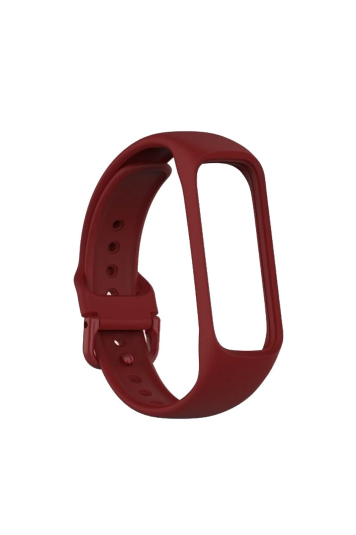 Samsung Galaxy Fit2 R-220 Için Silikon Kordon Bordo