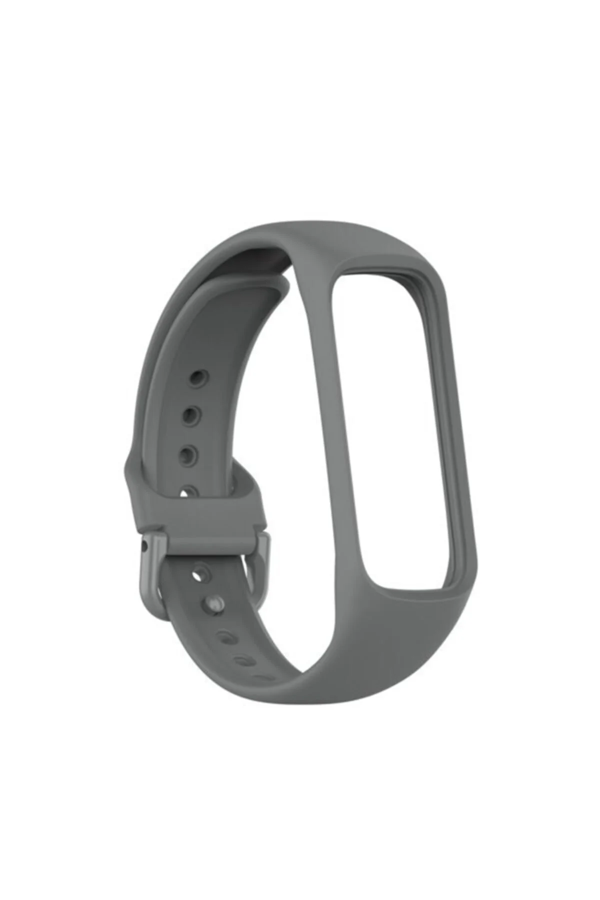 Samsung Galaxy Fit2 R-220 Için Silikon Kordon Koyu Gri