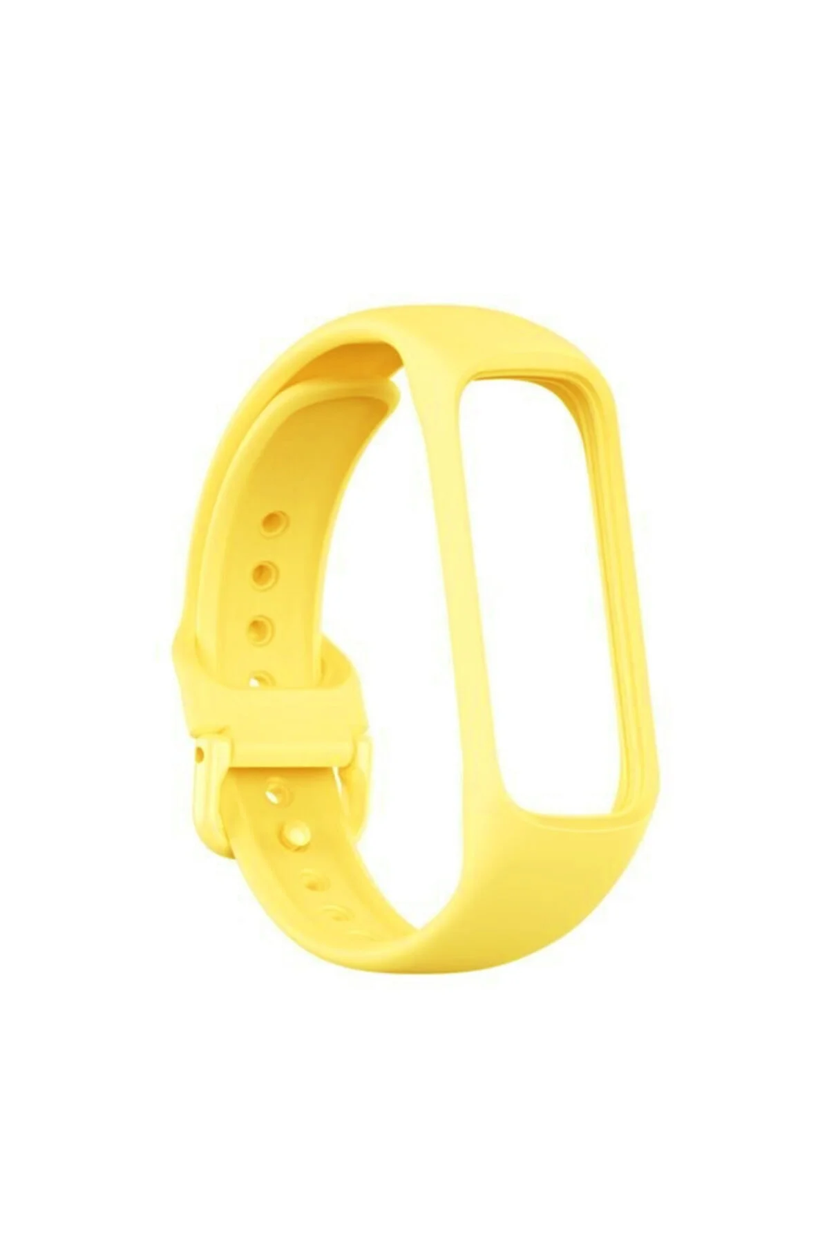 Samsung Galaxy Fit2 R-220 Için Silikon Kordon Sarı