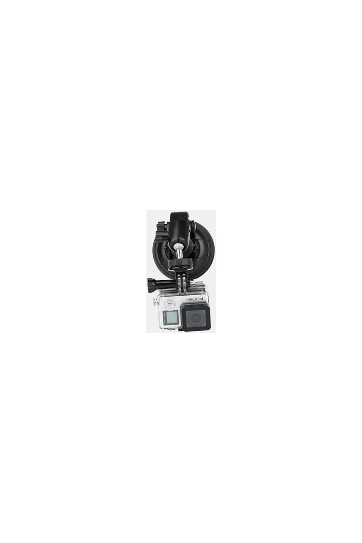Gopro Hero 5-4-3-3+ Ve Session İçin Vantuzlu Araç Tutucu Aparatı Vakumlu Büyük Vantuz 9Cm - Markacase Görsel 3