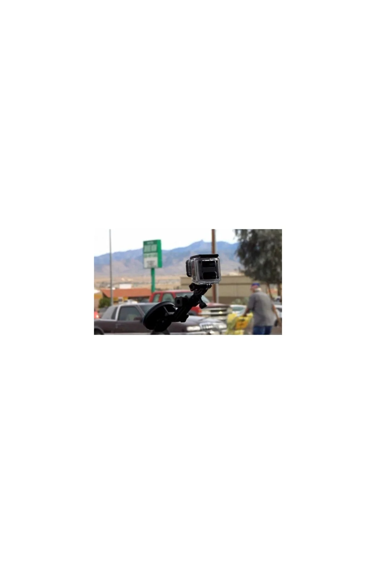 Gopro Hero 5-4-3-3+ Ve Session İçin Vantuzlu Araç Tutucu Aparatı Vakumlu 7 Cm Çap - Markacase Görsel 5