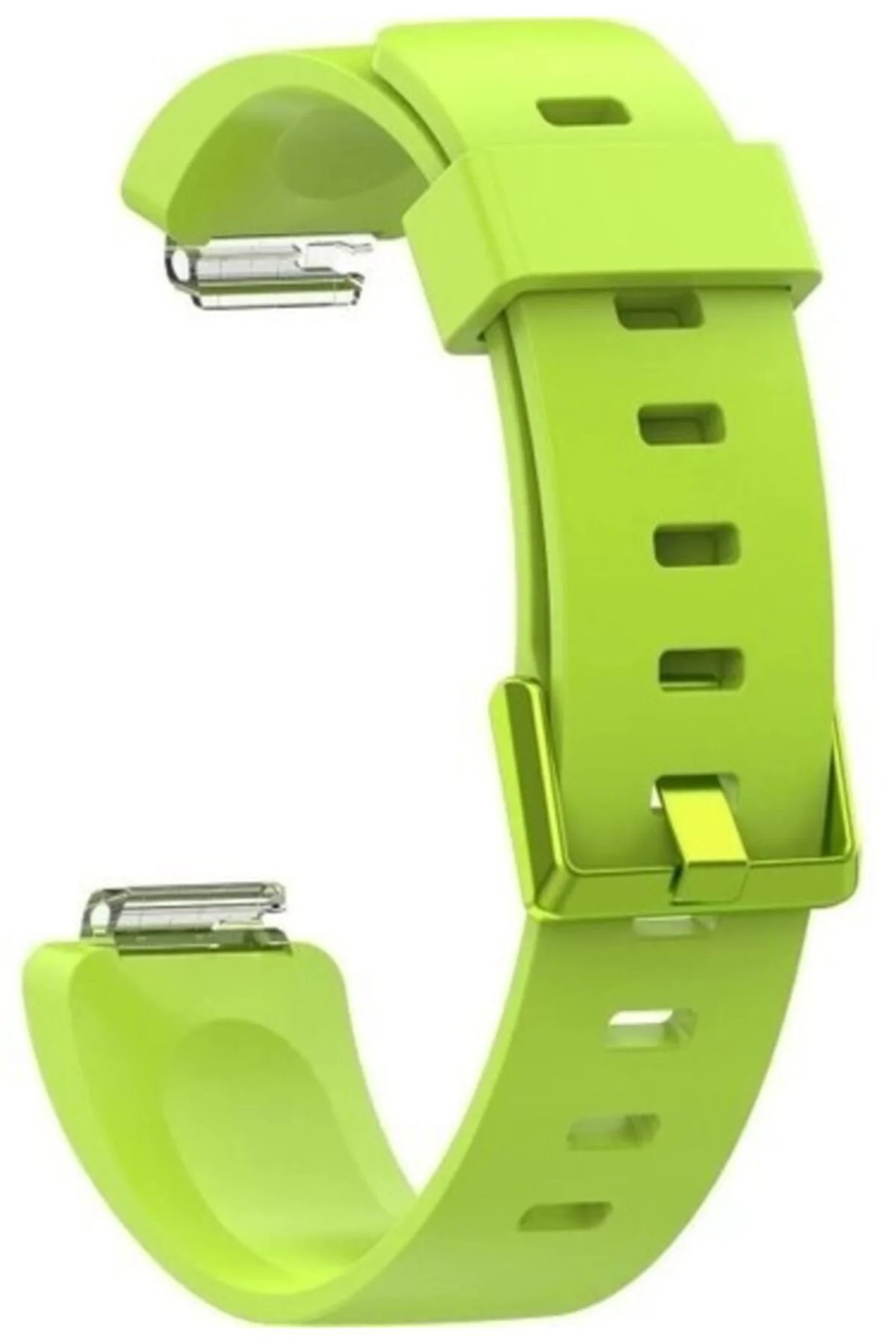 Fitbit Inspıre Hr Uyumlu Large Beden(l Sıze) Silikon Kordon Fıstık Yeşili