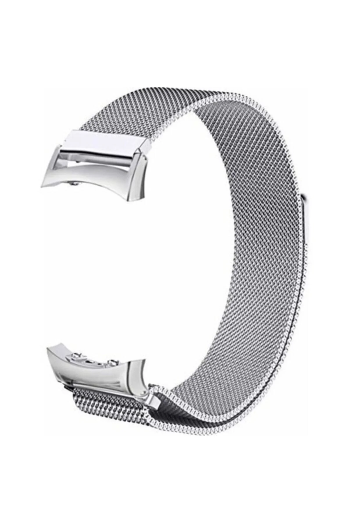 Samsung R360-r365 Small Beden(S SIZE) Ile Uyumlu Metal Manyetik Milanese Kordon Gümüş