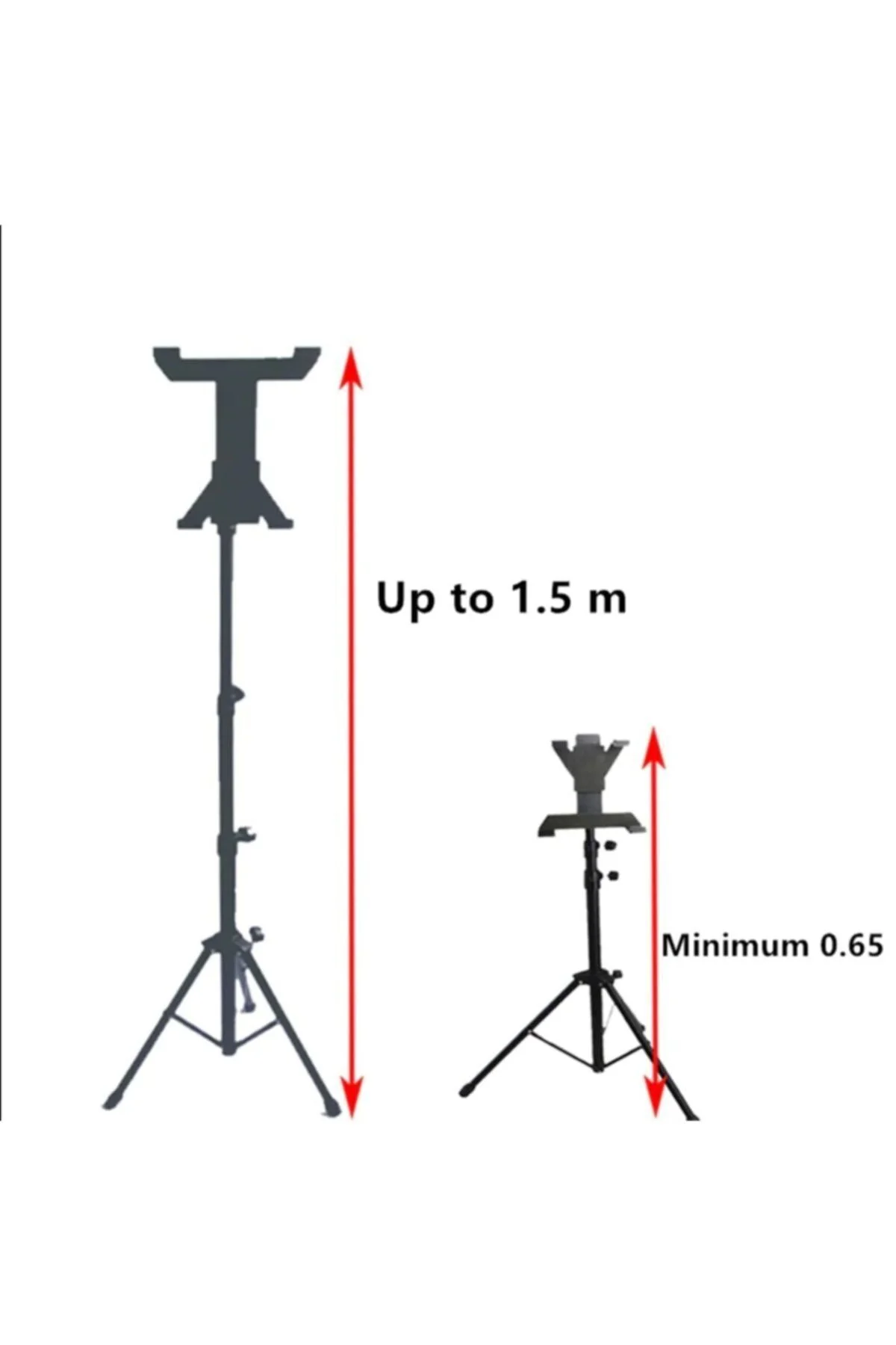 Ipad Pro 12.9 Inch Tablet Için Tripod Tablet Tutucu Holder - Markacase Görsel 3