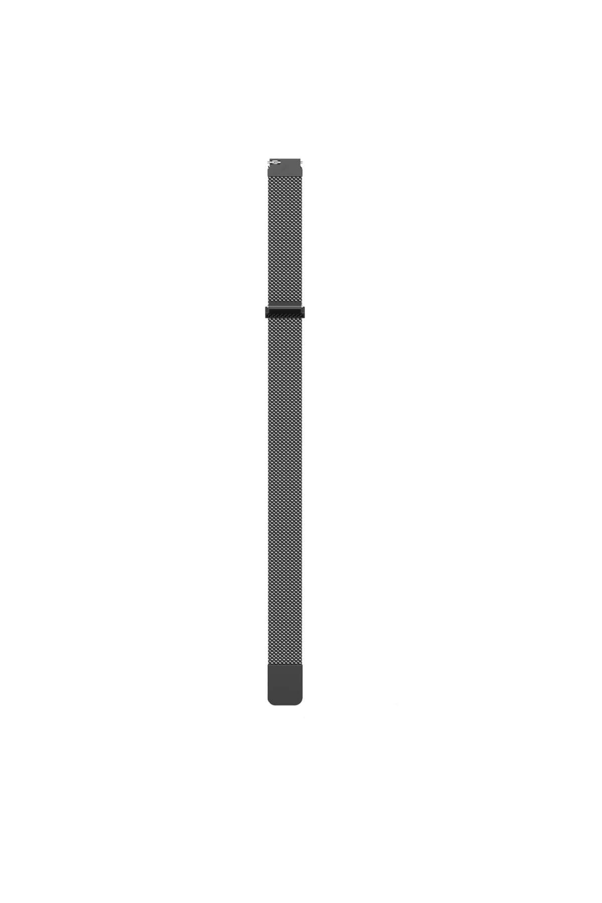 Mi Band 5-6 Için Metal Milanese Kordon Siyah - Markacase Görsel 2