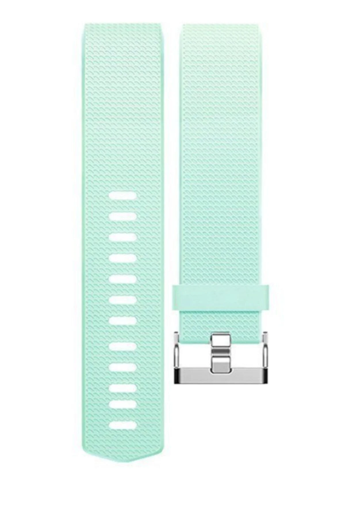 Fitbit Charge 2 Için Large Beden (l Sıze) Silikon Kordon Su Yeşili