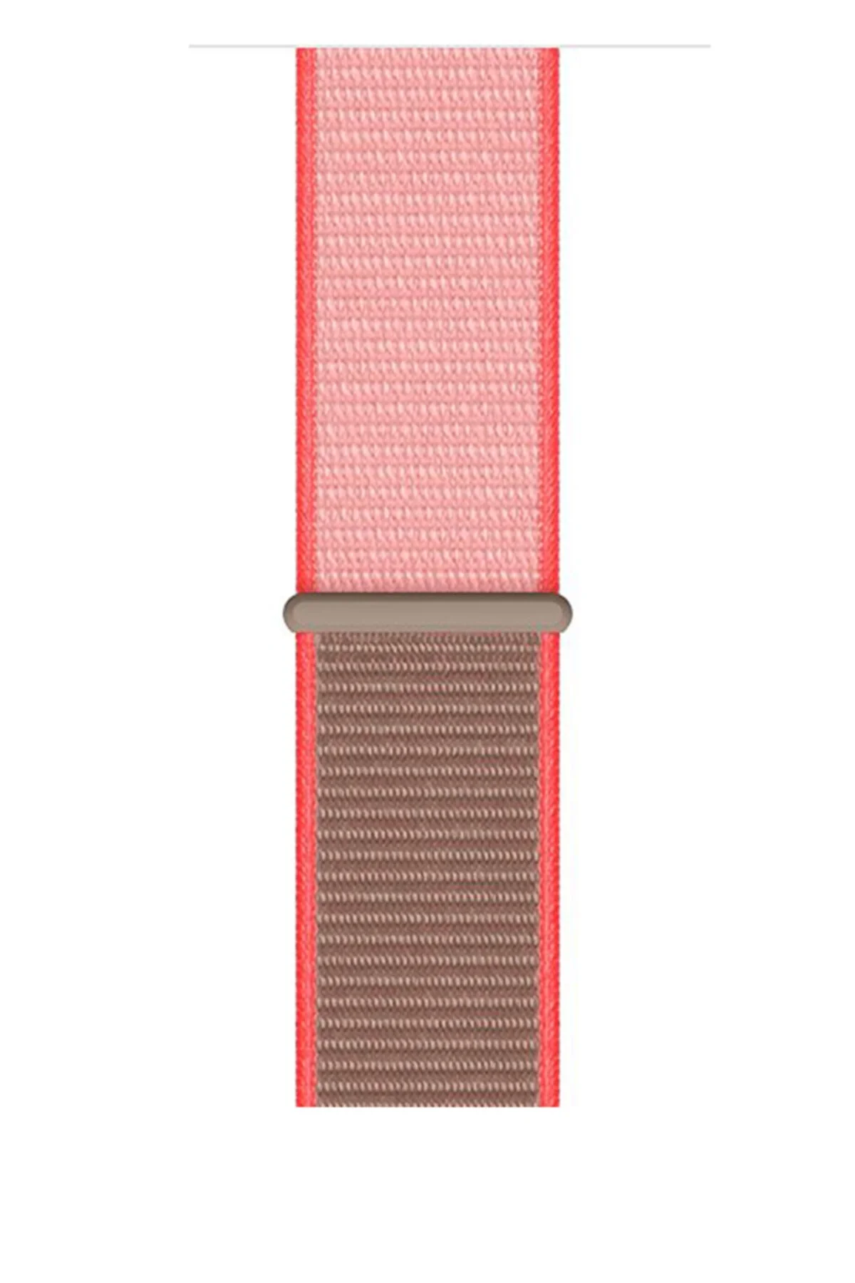 Amazfit Gtr 47 Mm(A1902) Için Dokuma Kordon Neon Pembe