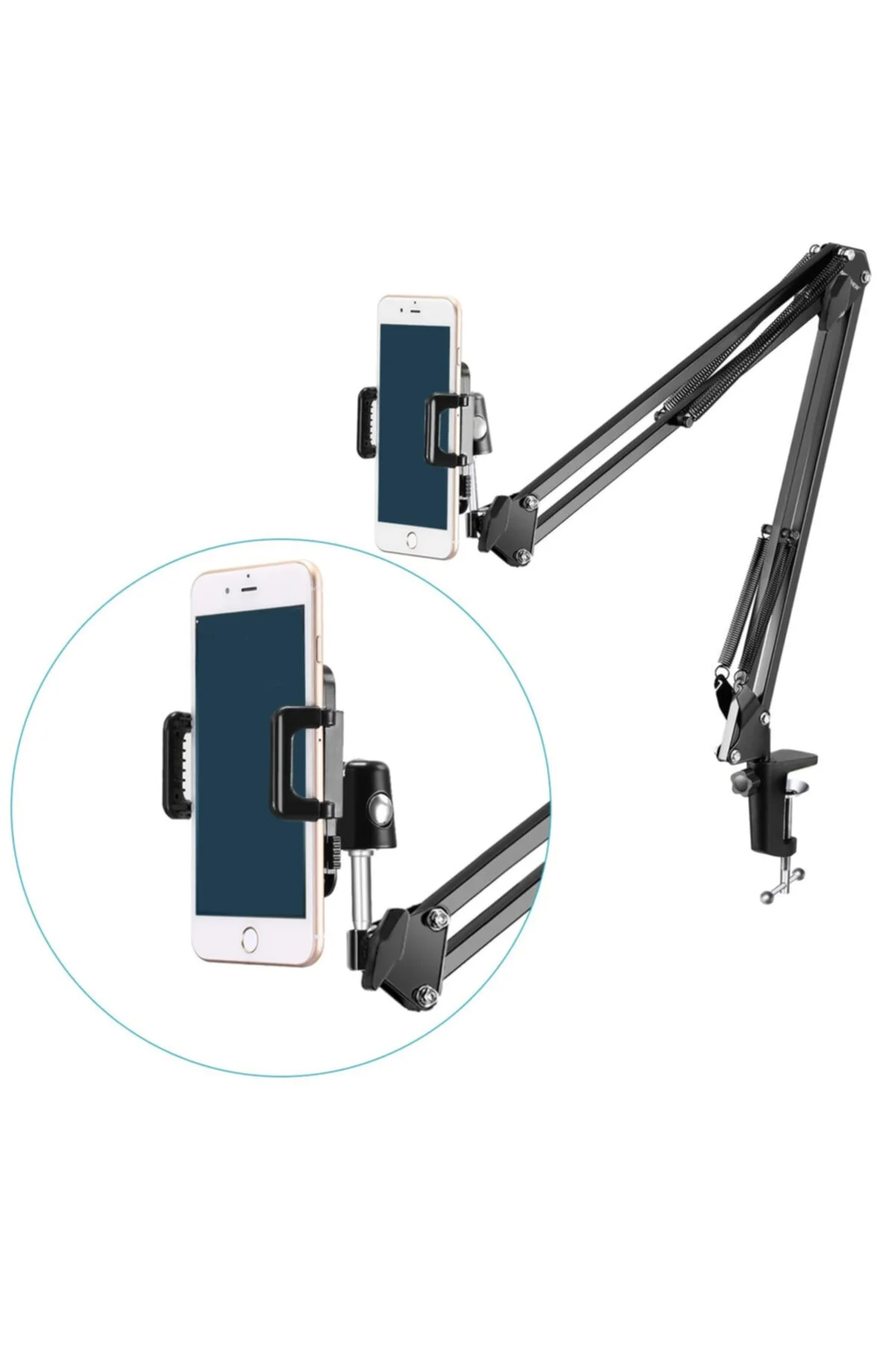 Huawei Mediapad T3 7.0 Uyumlu Metal Masa Tutucu - Markacase Görsel 2