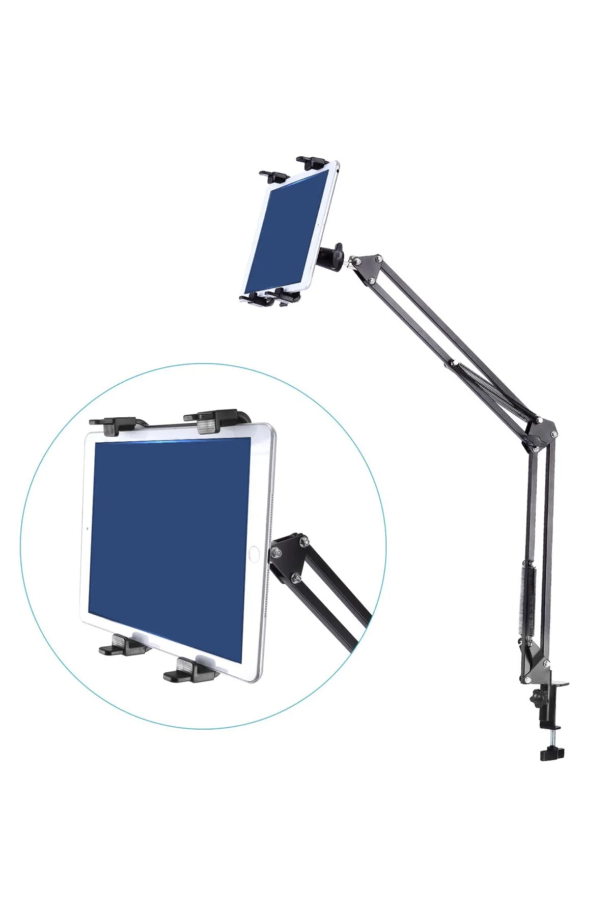 Huawei Mediapad T3 7.0 Uyumlu Metal Masa Tutucu - Markacase Görsel 3