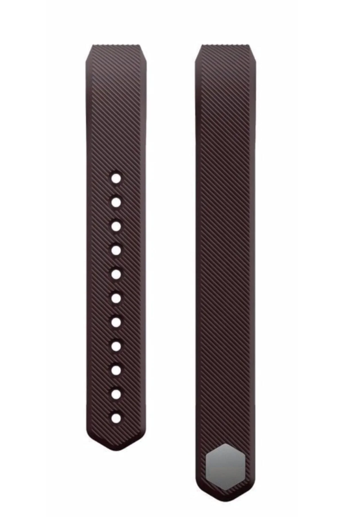Fitbit Ace Uyumlu Large Beden(l Sıze) Silikon Kordon Kahverengi