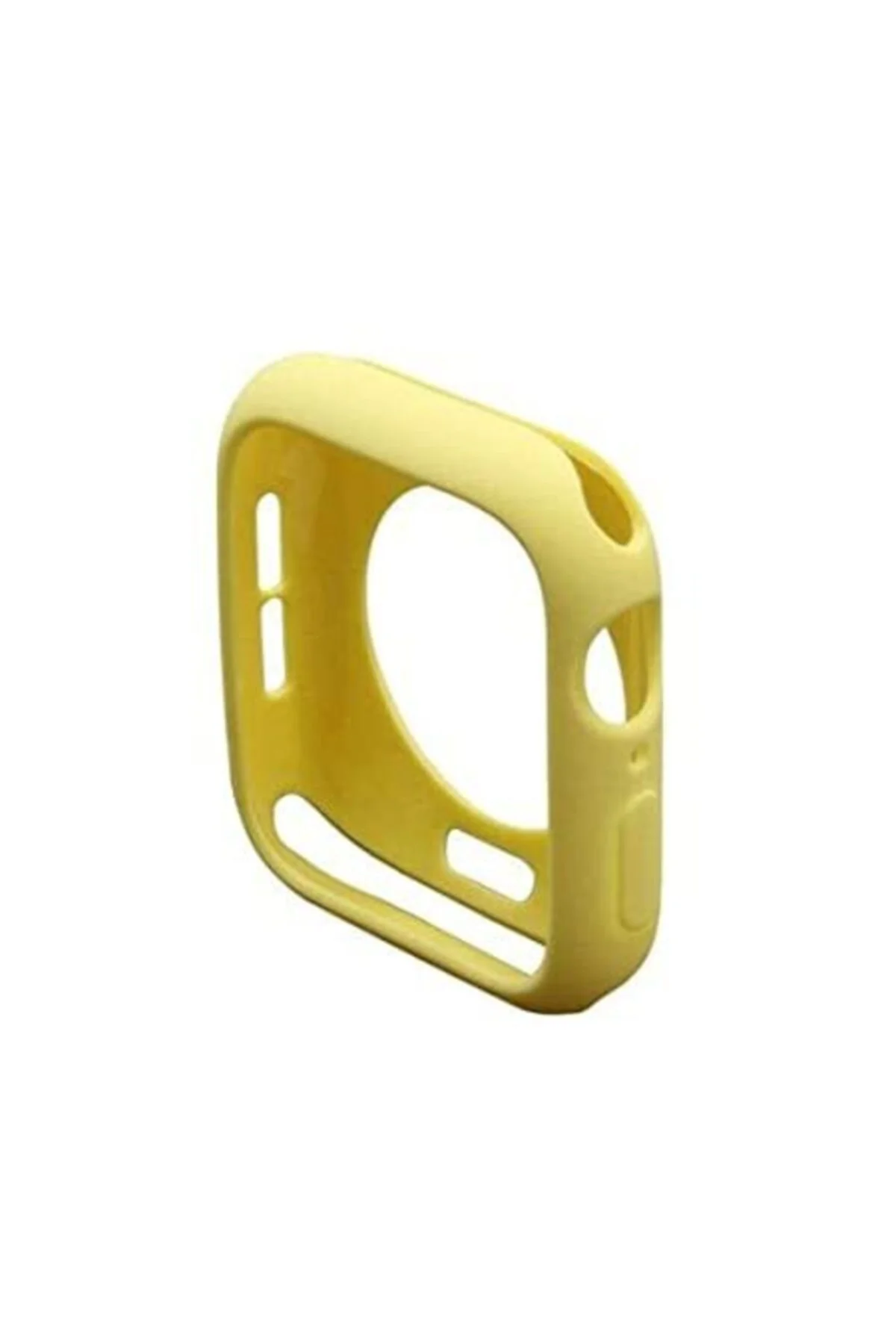 Apple Watch 4 Için 40 Mm Tpu Silikon Kılıf - Sarı