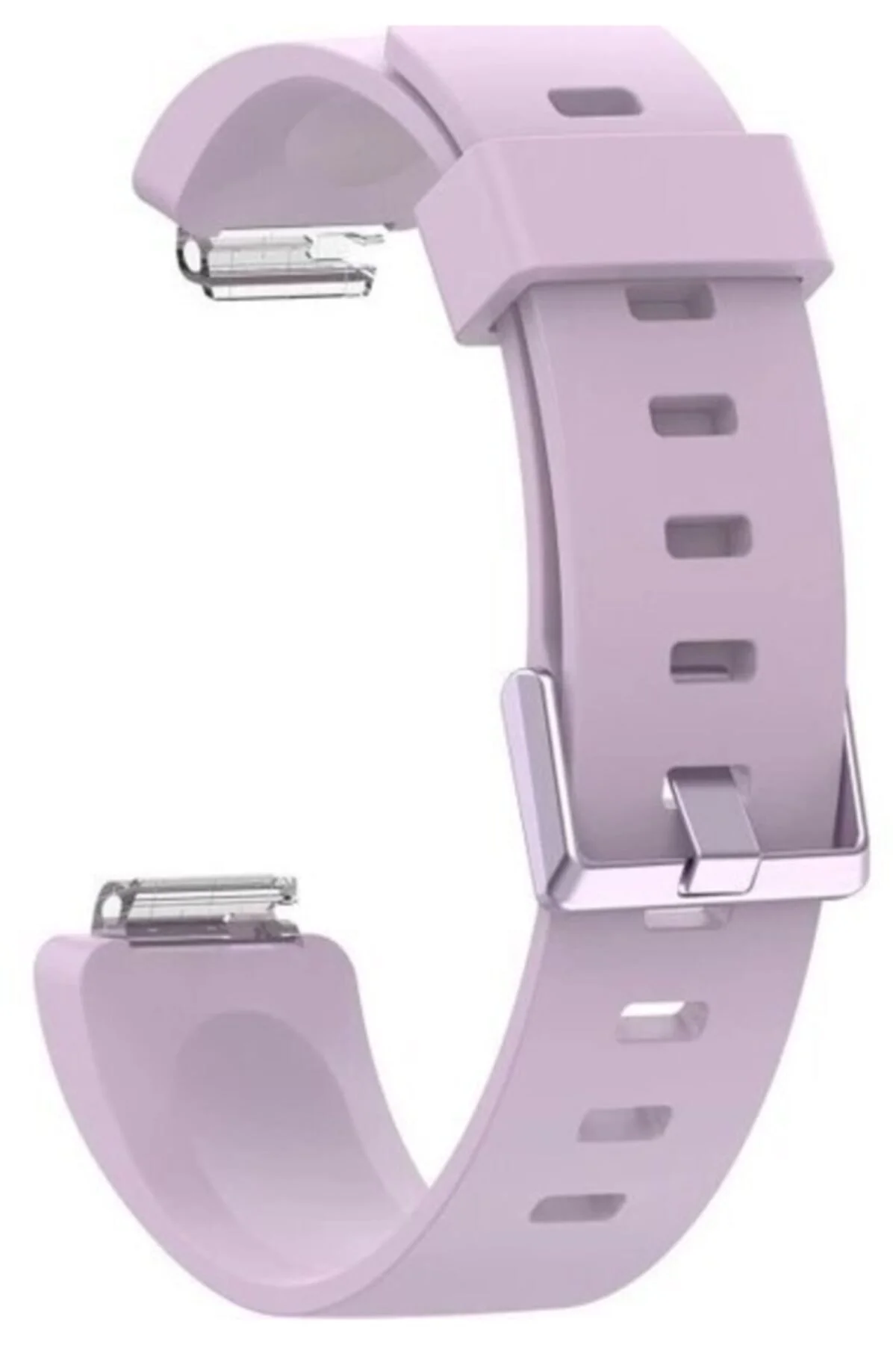 Fitbit Ace 2 Uyumlu Large Beden(l Sıze) Silikon Kordon Lila