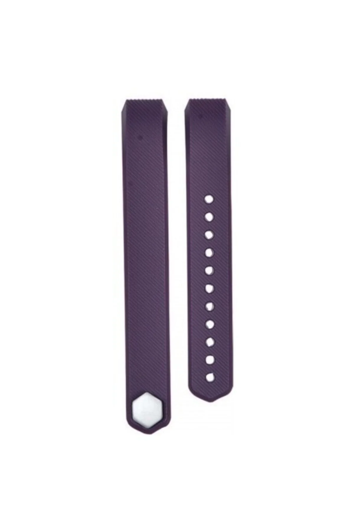 Fitbit Alta Hr Uyumlu Large Beden(l Sıze) Silikon Kordon Mor