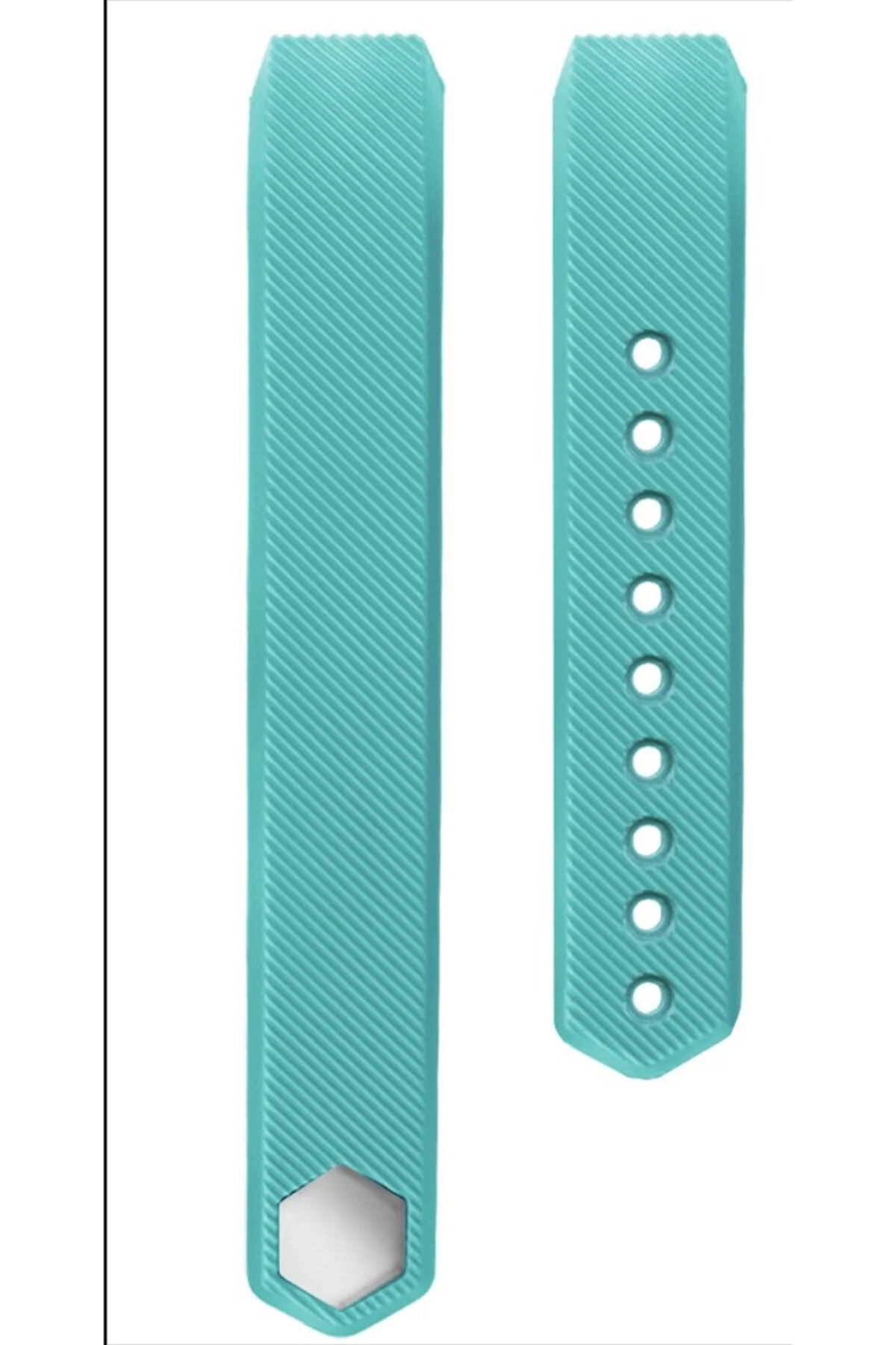 Turkuaz Fitbit Ace Uyumlu Large Beden l Sıze Silikon Kordon