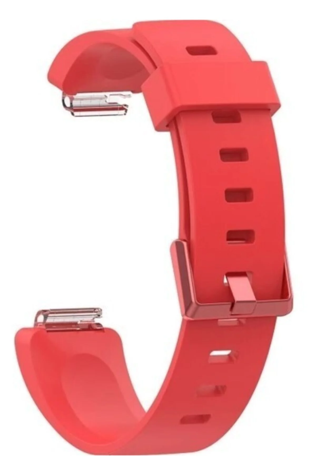 Fitbit Inspıre Hr Uyumlu Small Beden(s Sıze) Silikon Kordon Kırmızı