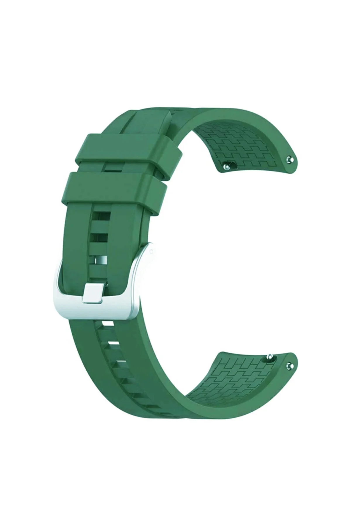 Samsung Gear 2 (r380-381-382) Için Silikon Kordon Kayış Yeşil