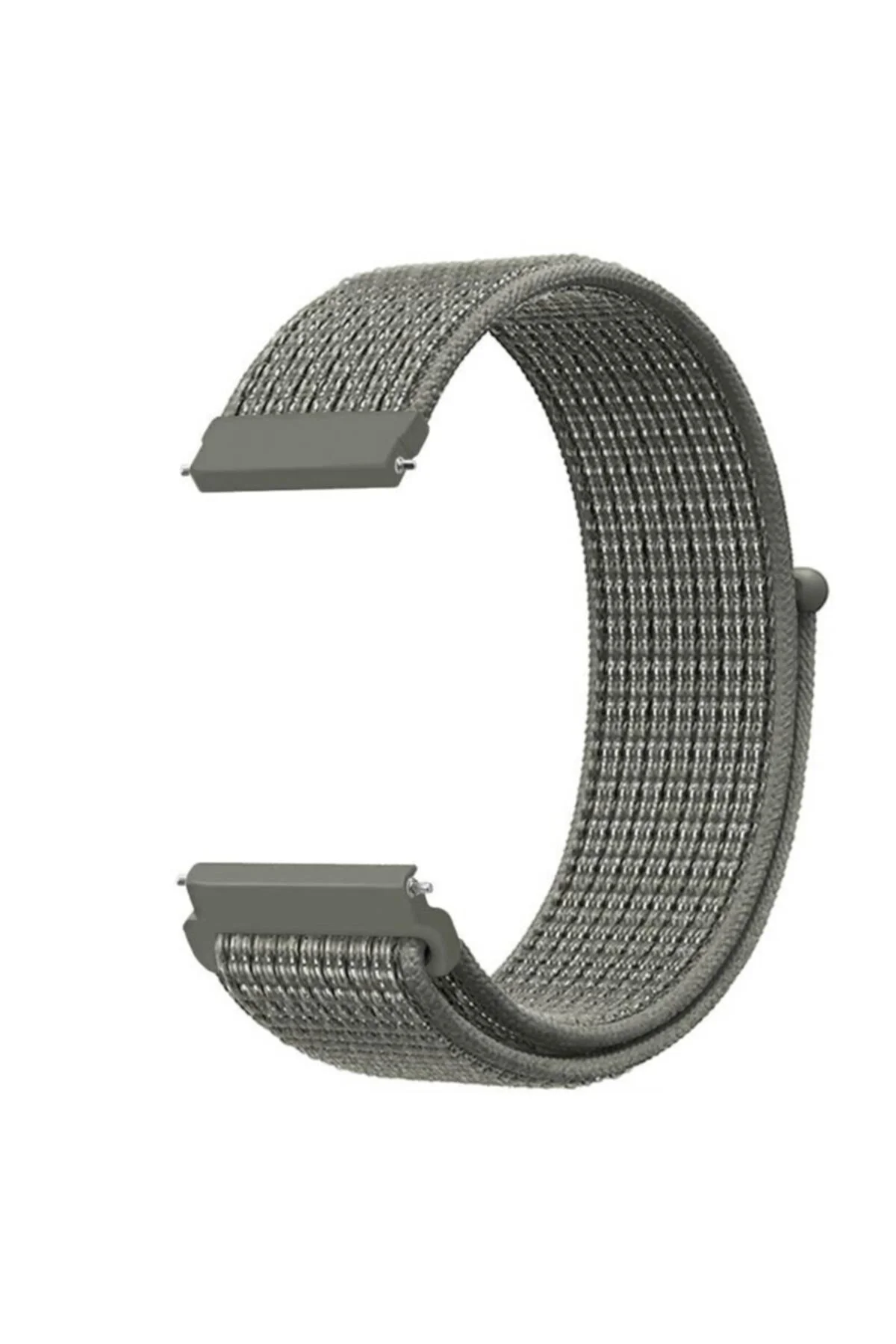 Samsung Galaxy Watch 3 41 Mm(Sm-r850) Için Dokuma Kordon Spruce Fog