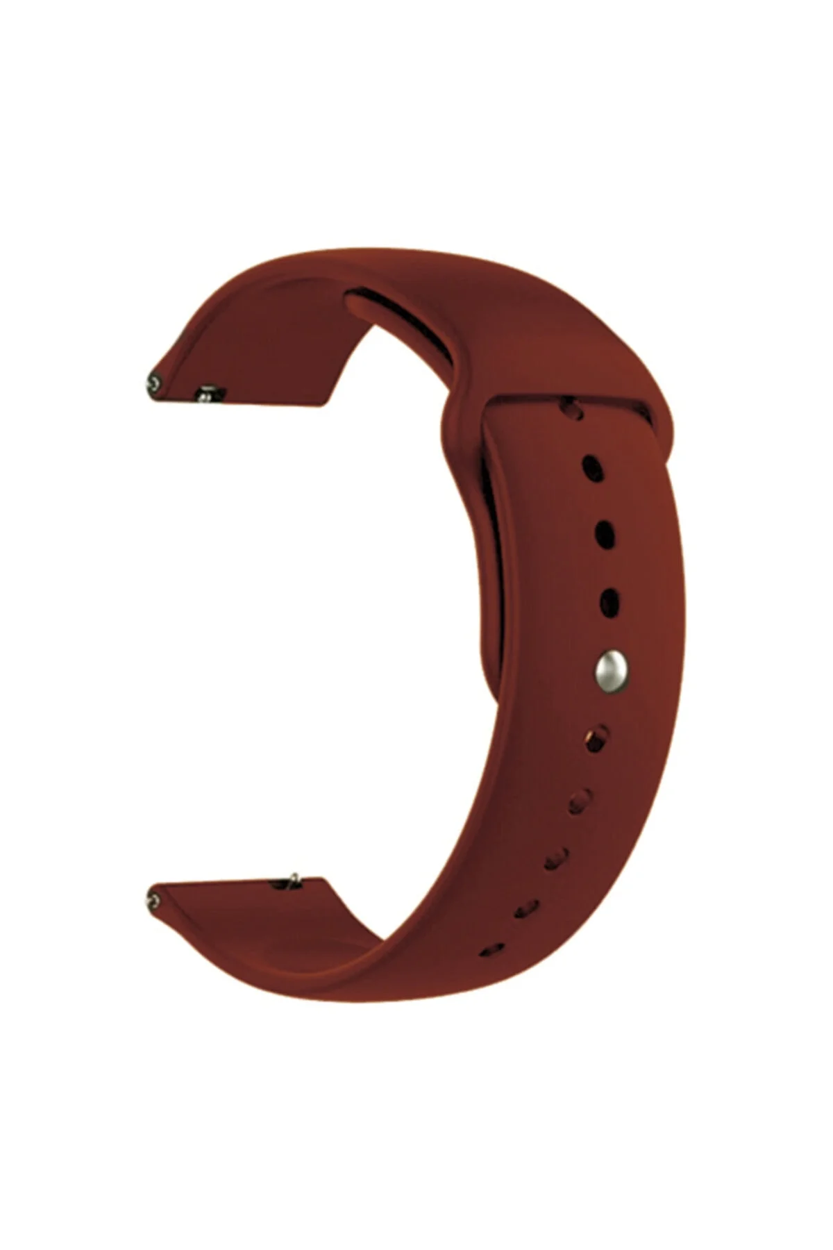 Bordo Huawei Watch Gt 2 42 Mm Için Silikon Kordon